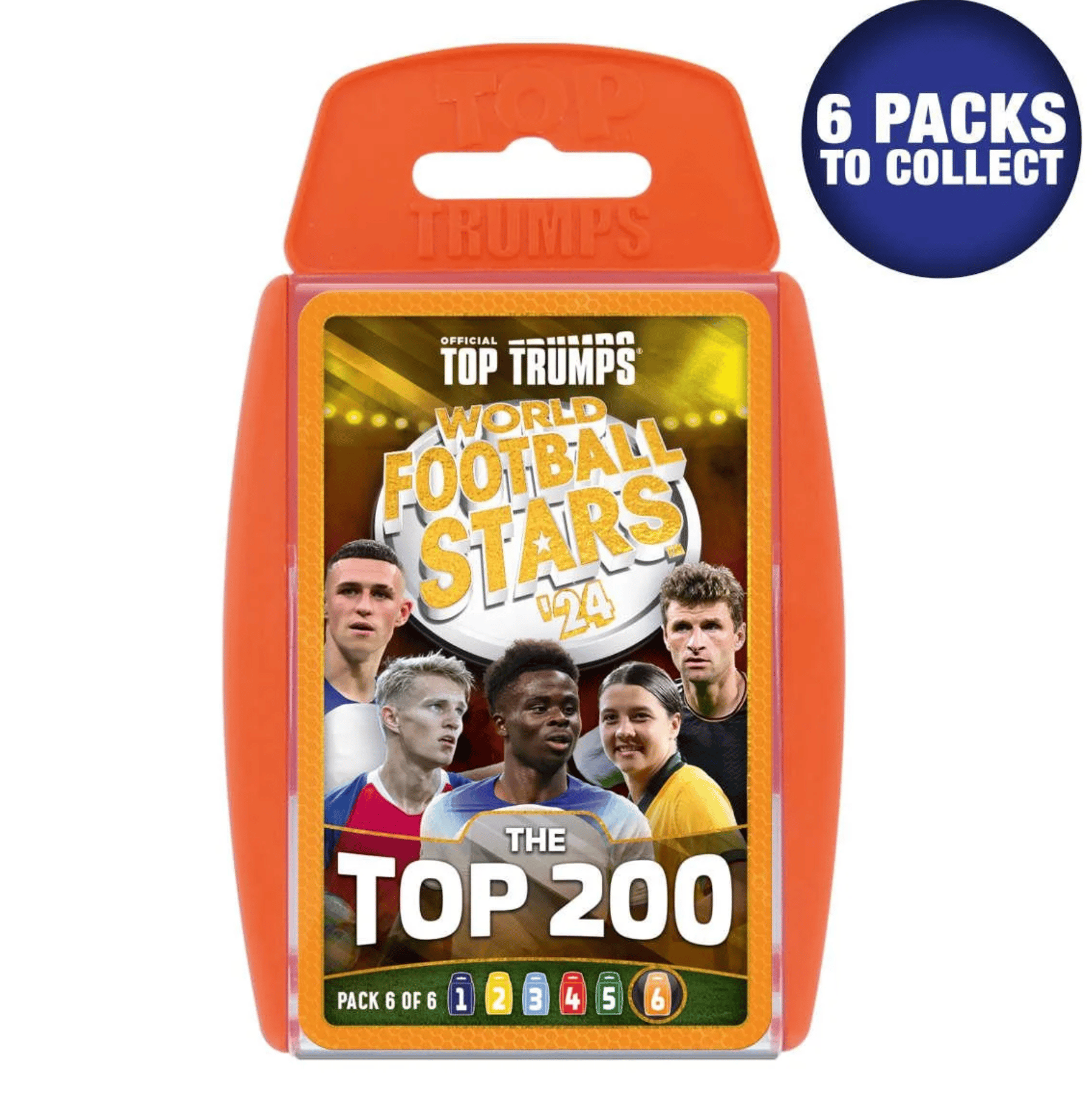 MYTHOS TOP TRUMPS DÜNYA FUTBOL YILDIZLARI 6/6 TURUNCU