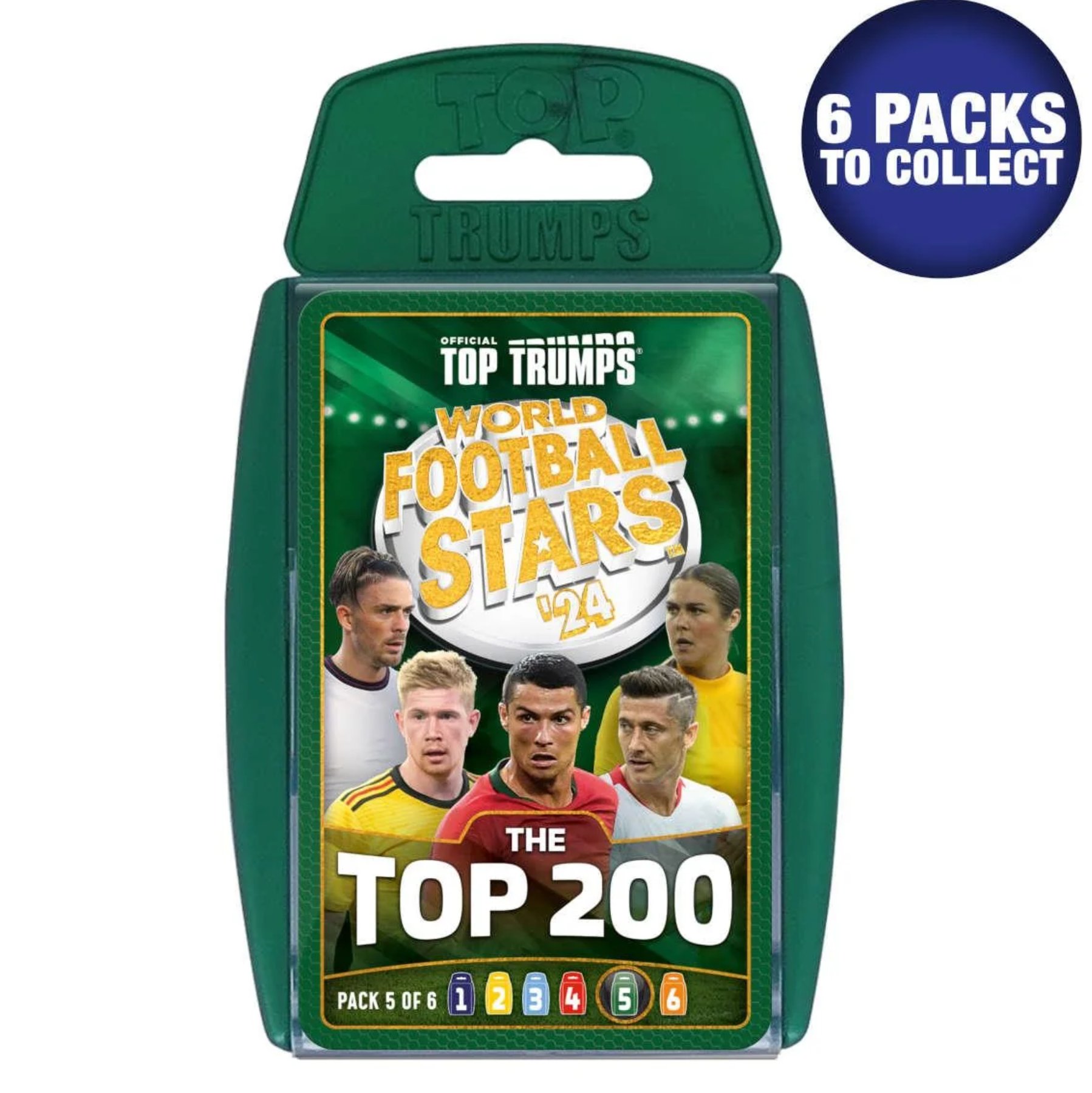 MYTHOS TOP TRUMPS DÜNYA FUTBOL YILDIZLARI 5/6 YEŞİL