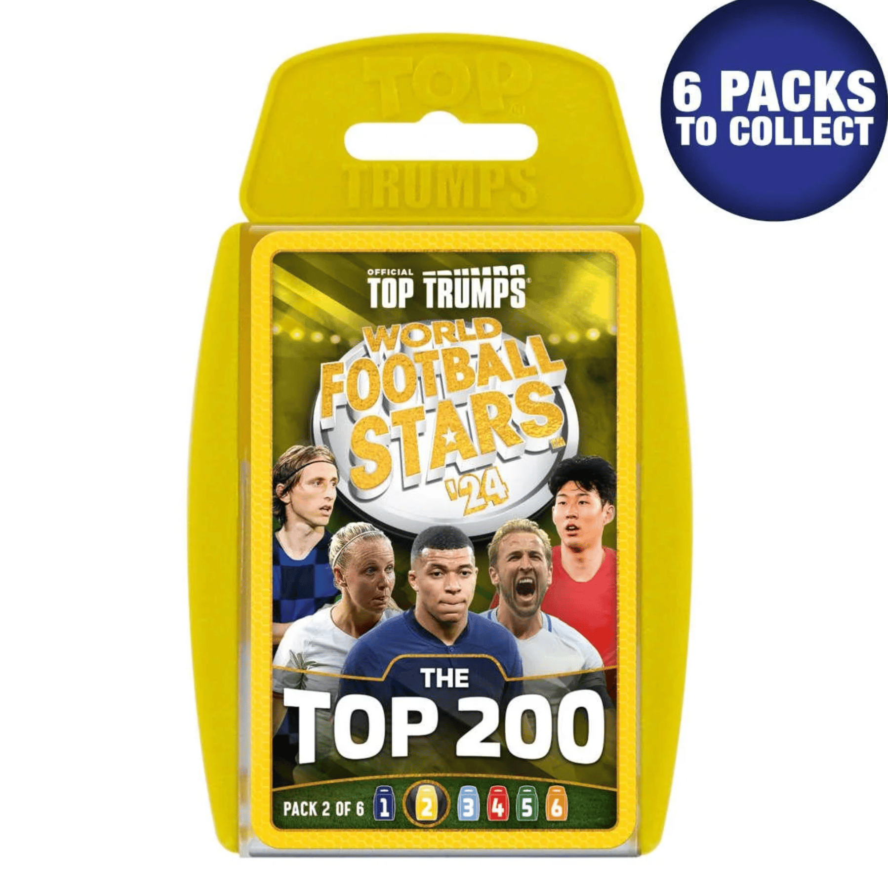 MYTHOS TOP TRUMPS DÜNYA FUTBOL YILDIZLARI 2/6 SARI