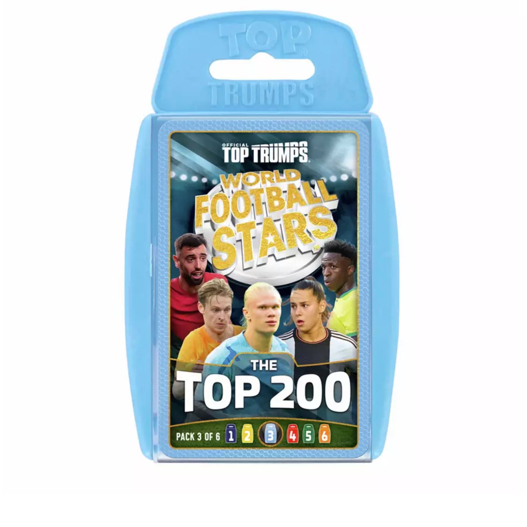 MYTHOS TOP TRUMPS DÜNYA FUTBOL YILDIZLARI 3/6 AÇIK MAVİ