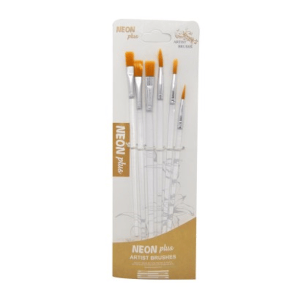 NEON PLUS FIRÇA SETİ 6 LI HKD-46