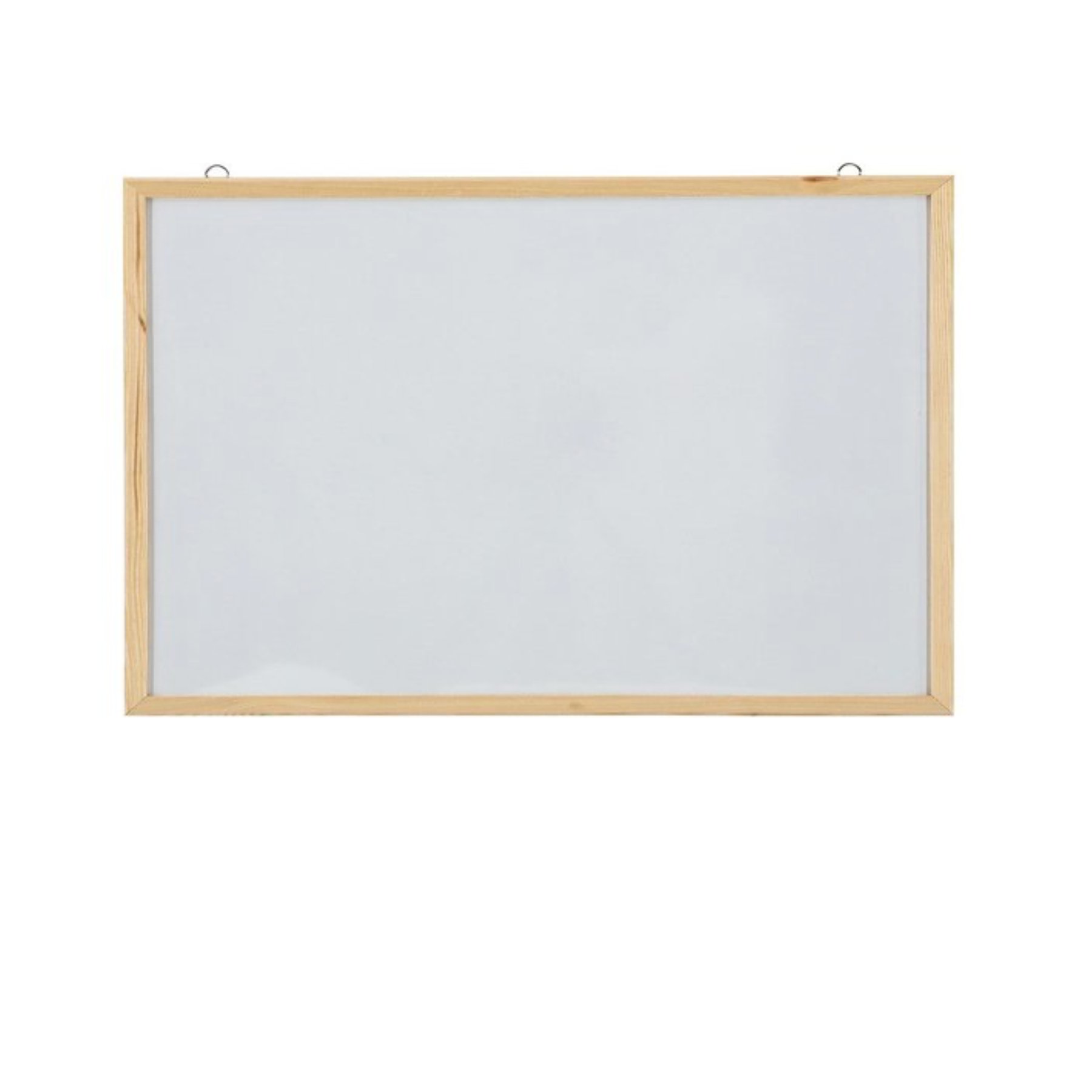 NOKI 60*90 AHŞAP ÇERÇEVELİ LAMİNANT YÜZEY DEMONTE BEYAZ YAZI TAHTASI