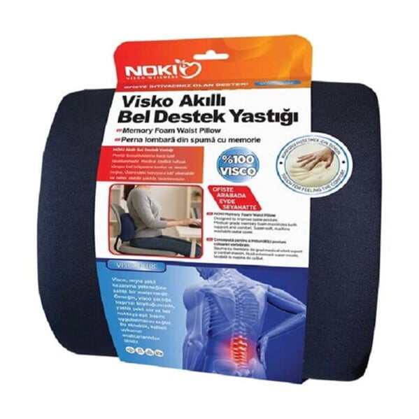 Noki Visko All Fit Bel Destek Yastığı Ergonomik Konfor