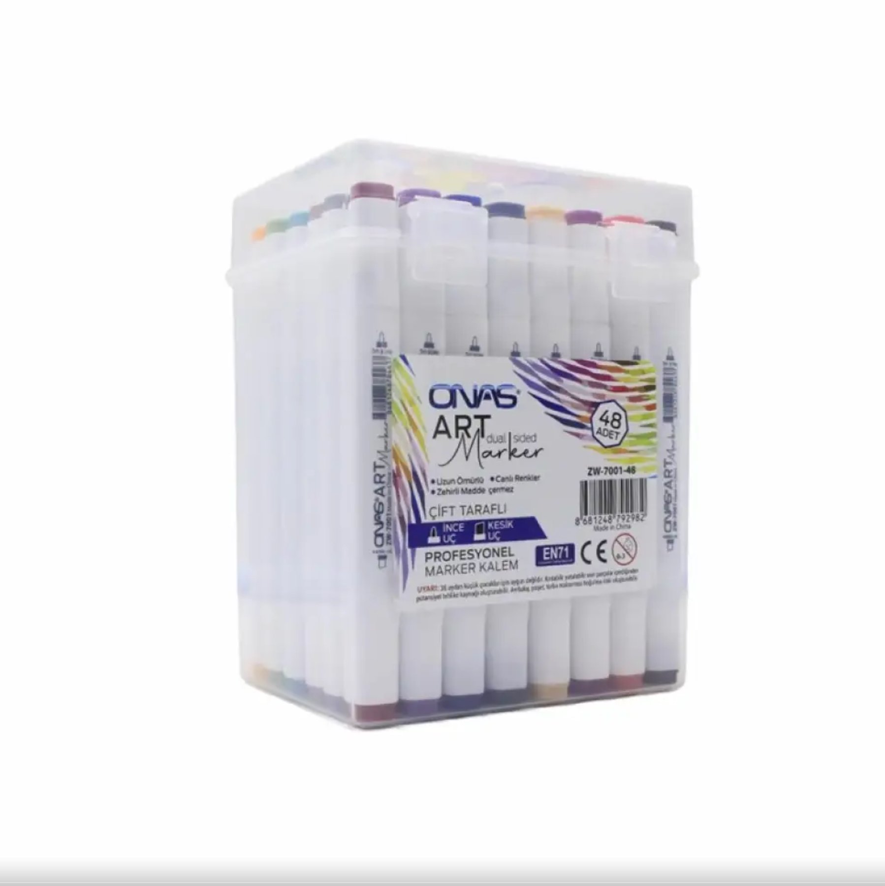 ONAS ZW-7001-48 ART MARKER ÇİFT TARAFLI