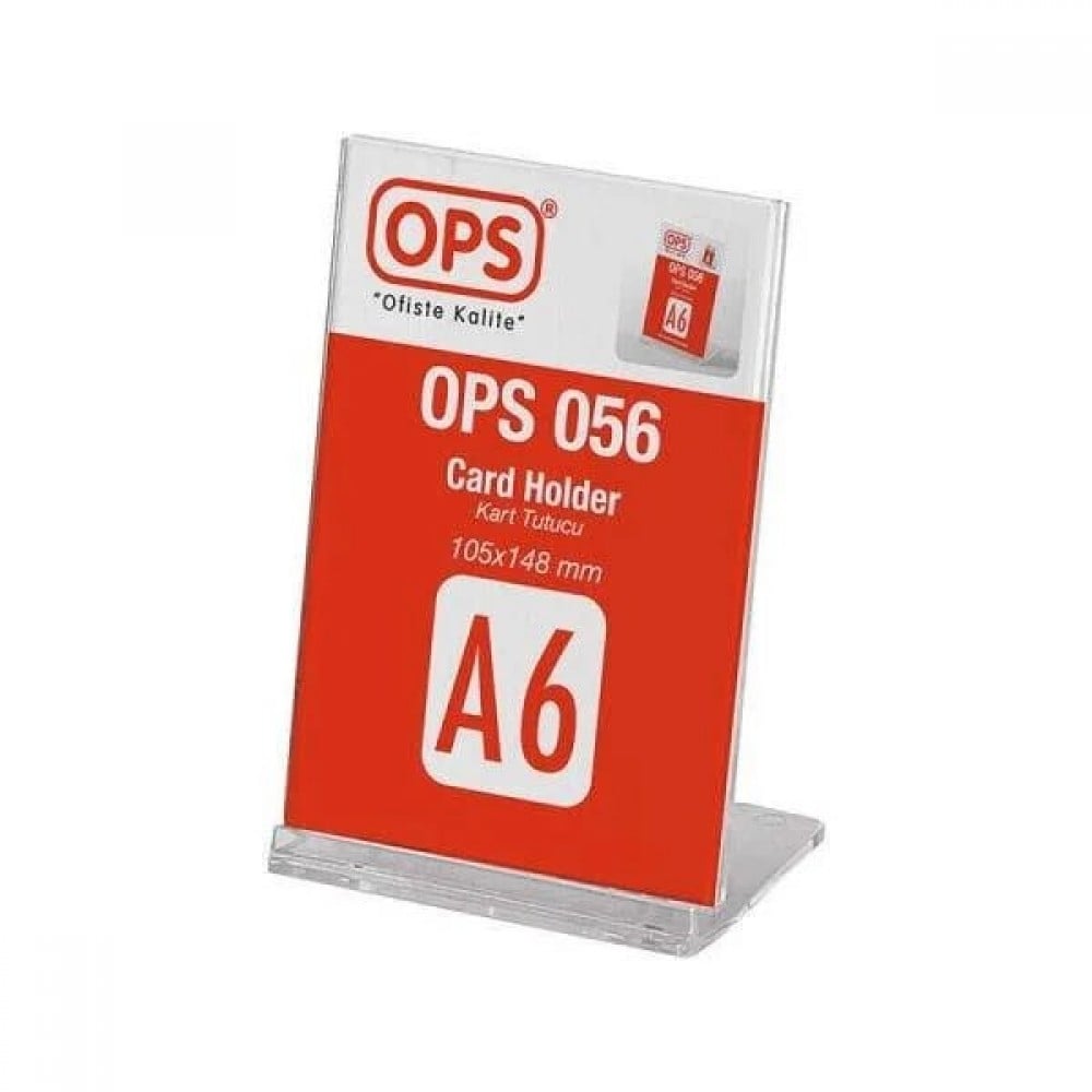 OPS DP 056 A6 DİKEY KART TUTUCU EĞİMİ AYARLANABİLİR