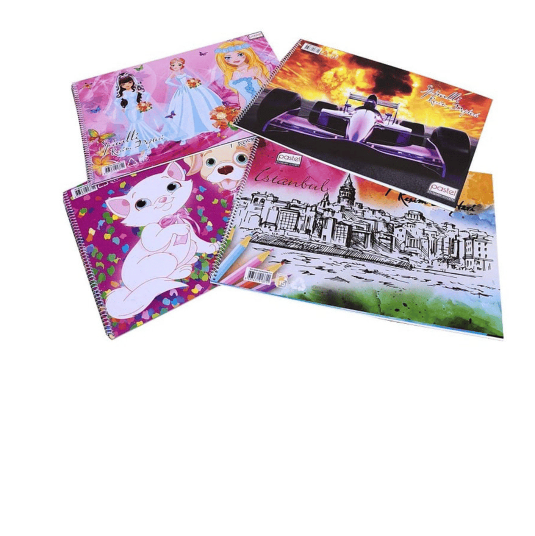 PASTEL RESİM DEFTERI 35*50 15 YAPRAK