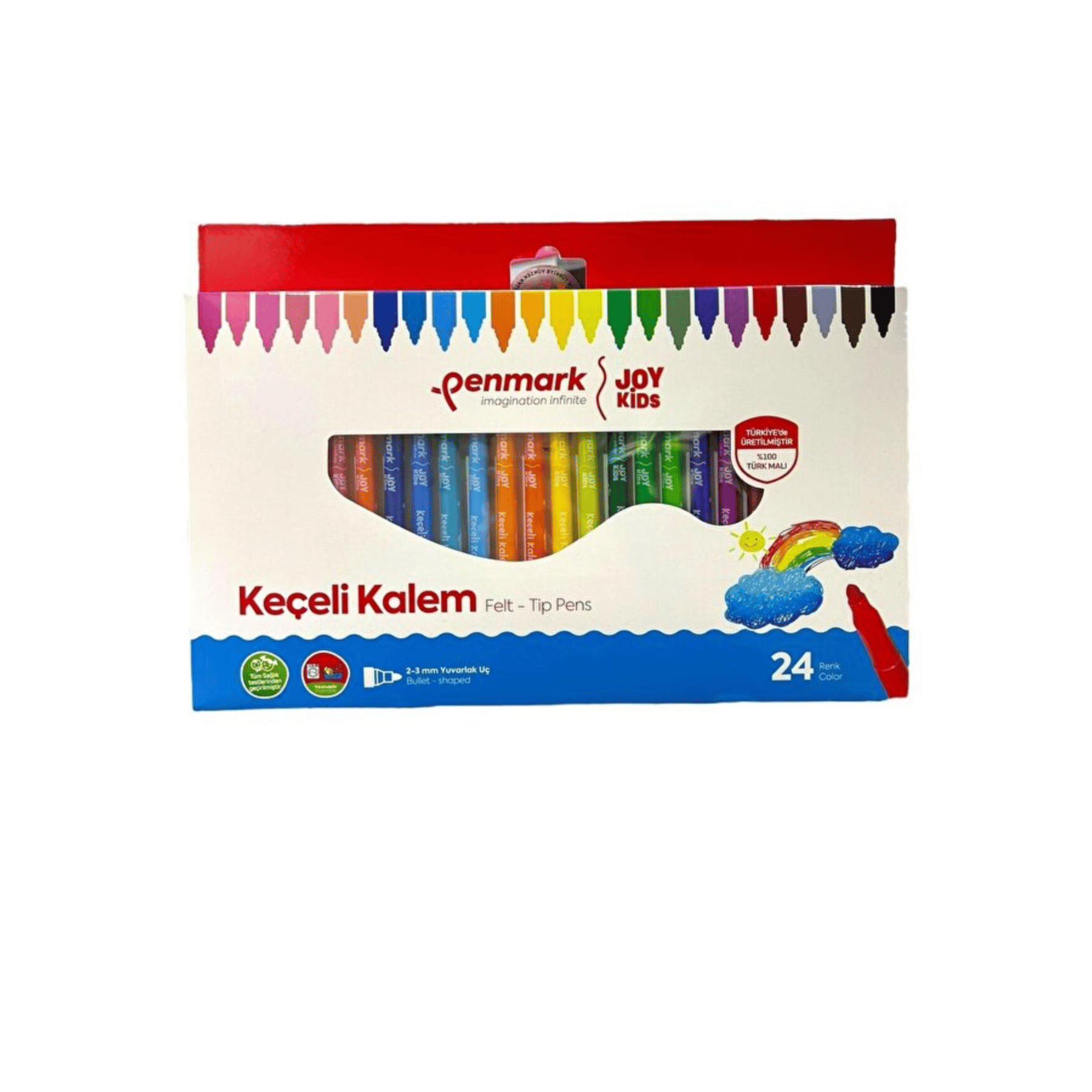 PENMARK SÜPER YIKANABİLİR KEÇELİ KALEM SET 24 LÜ