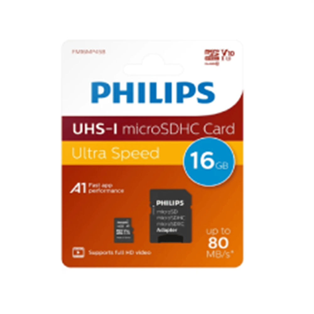 PHILIPS 16 GB MICRO SD CARD