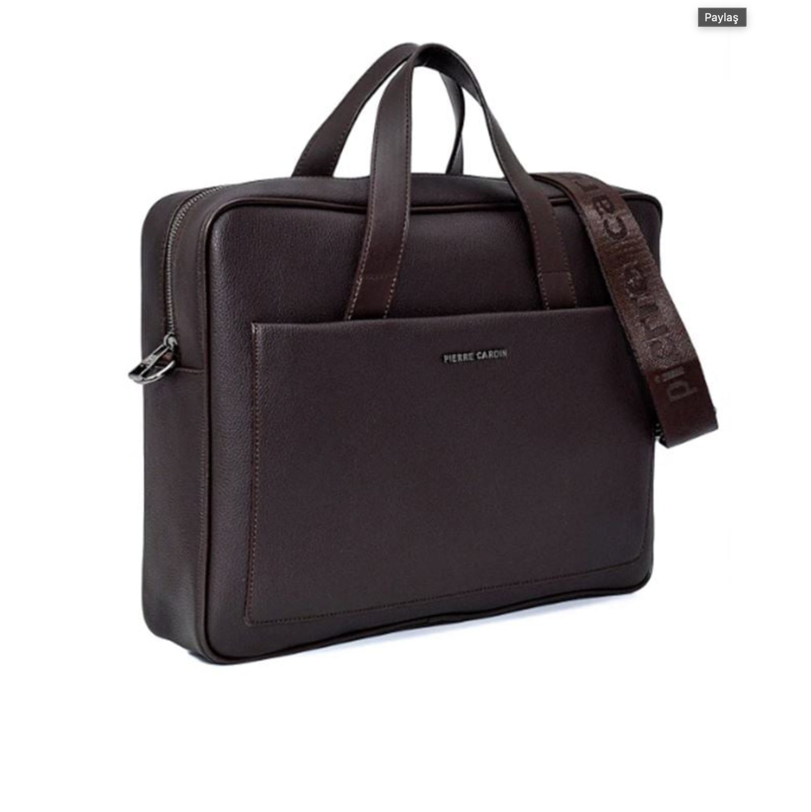 Pierre Cardin Laptop Çantası Kahve
