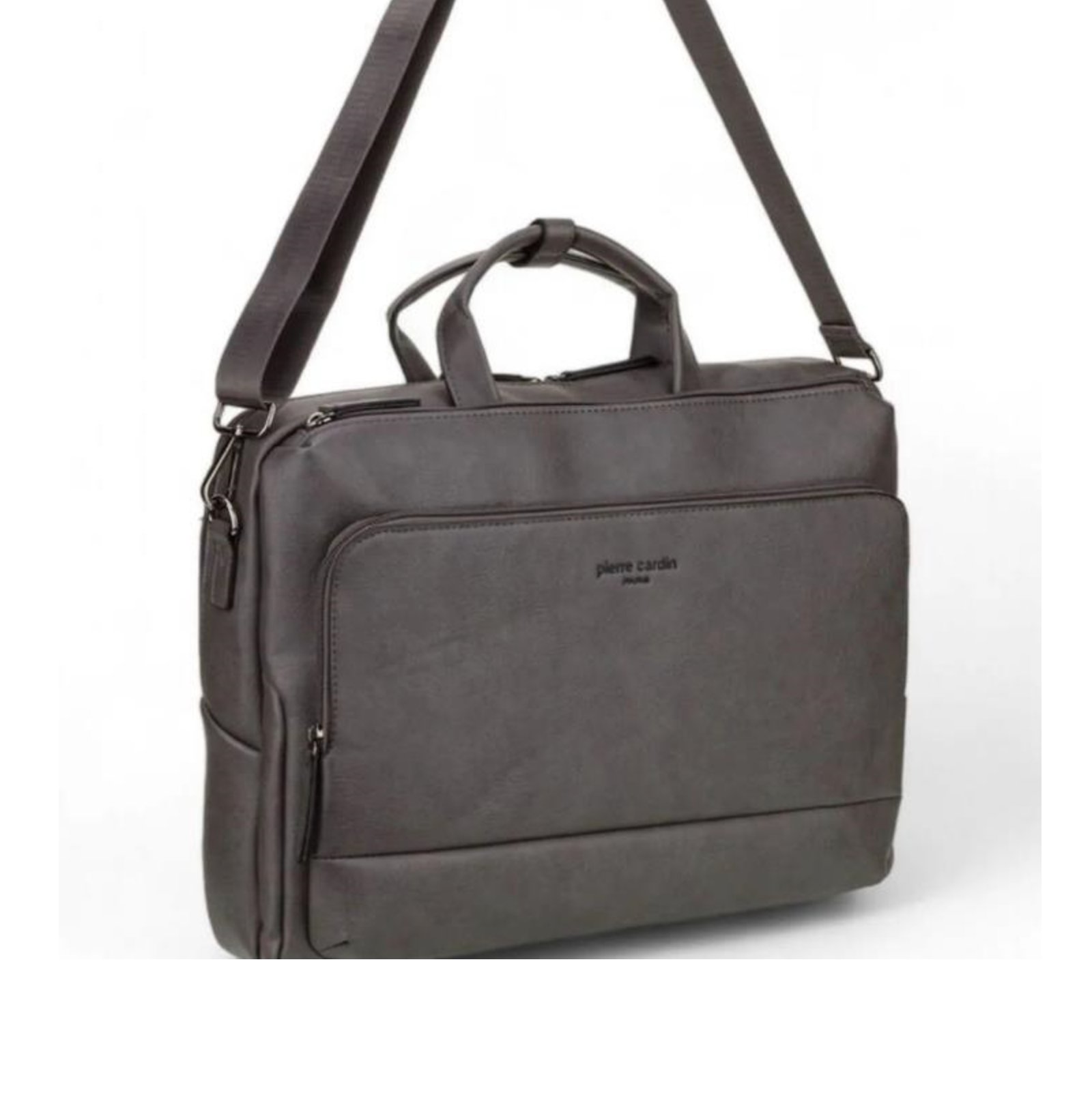 PIERRE CARDIN LAPTOP EVRAK ÇANTASI GRİ