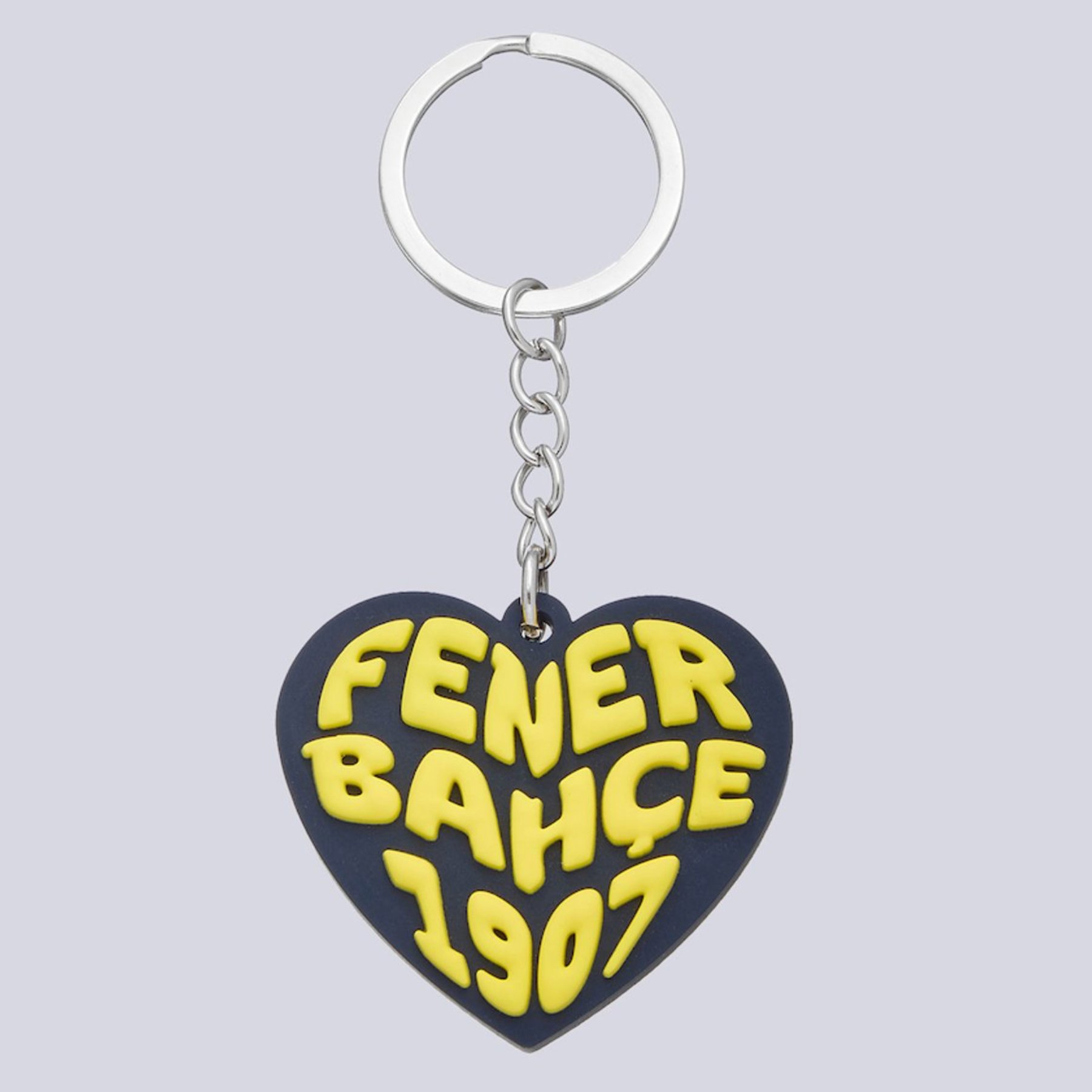 Piolent Fenerbahçe Kalp Silikon Anahtarlık 