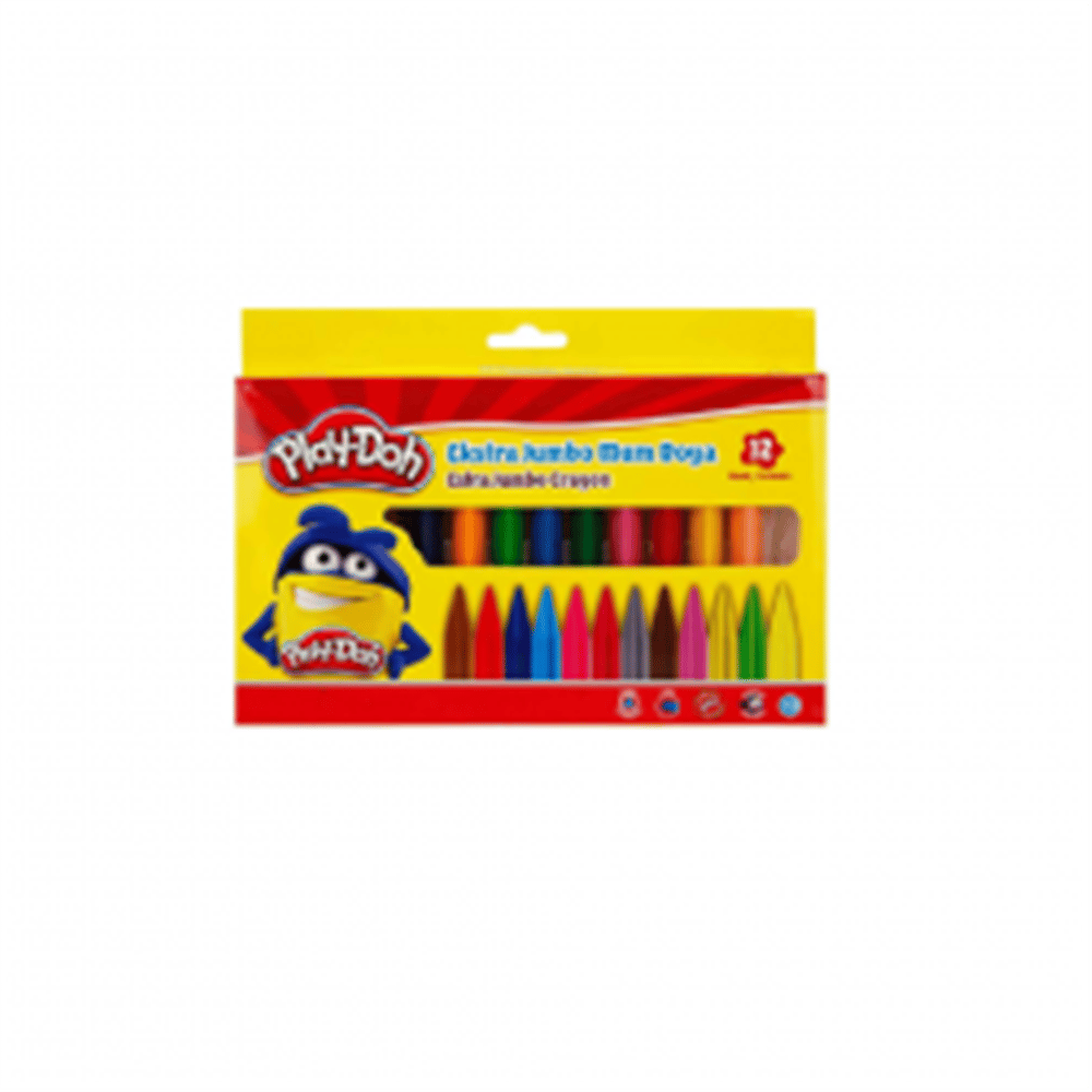 PLAY-DOH CRAYON EXTRA JUMBO 12 RENK