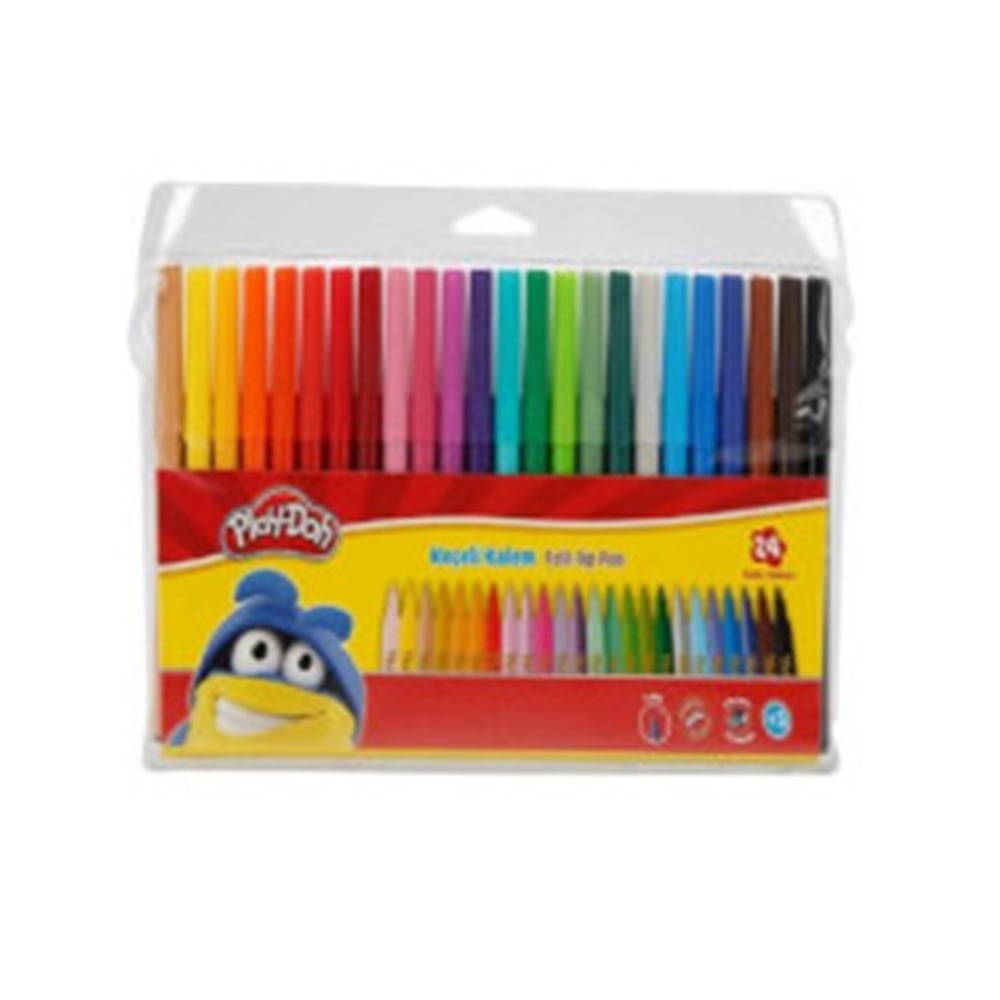 PLAY-DOH KEÇELİ KALEM 2 MM. 24 RENK (PVC)