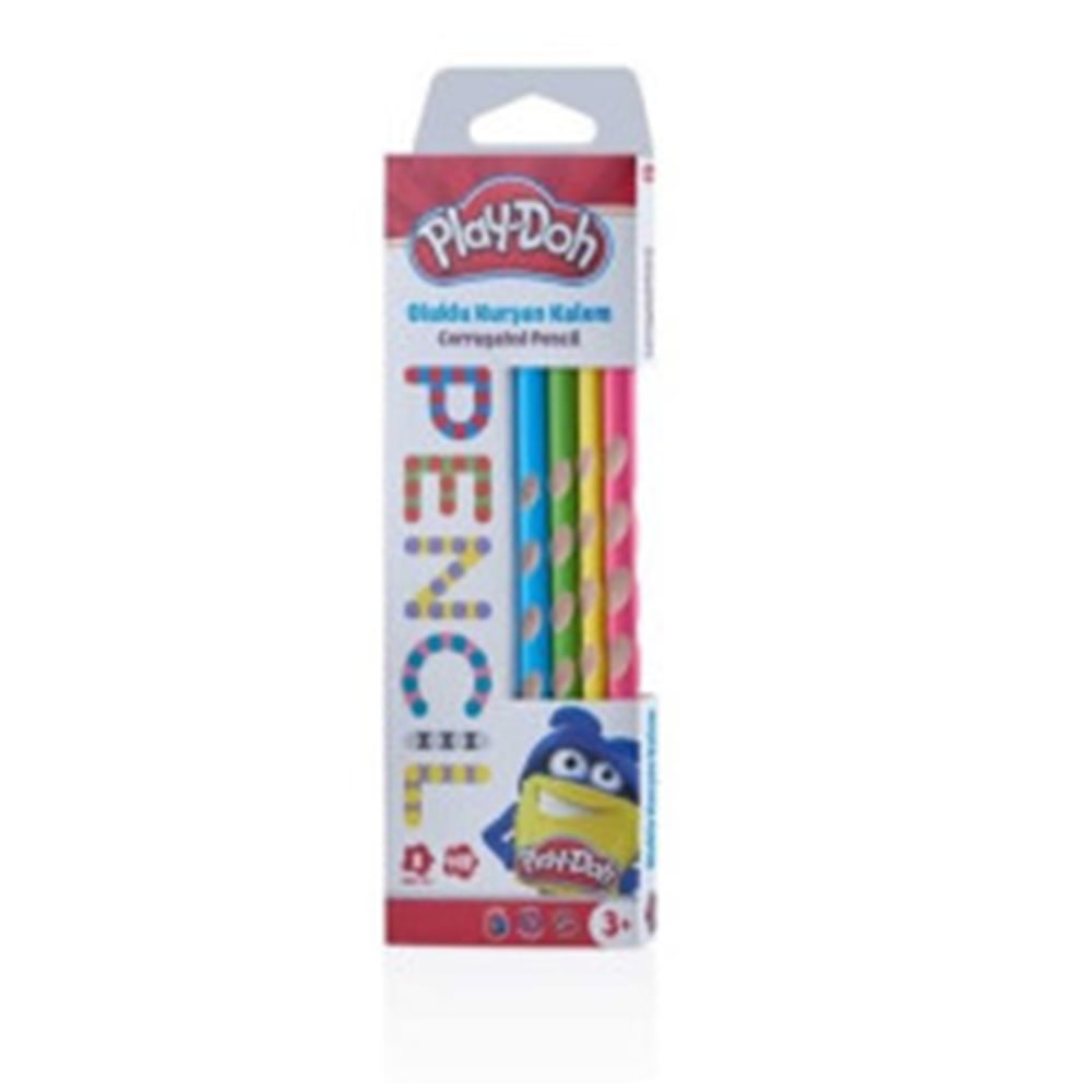 PLAY-DOH OLUKLU KURŞUN KALEM 8'Lİ