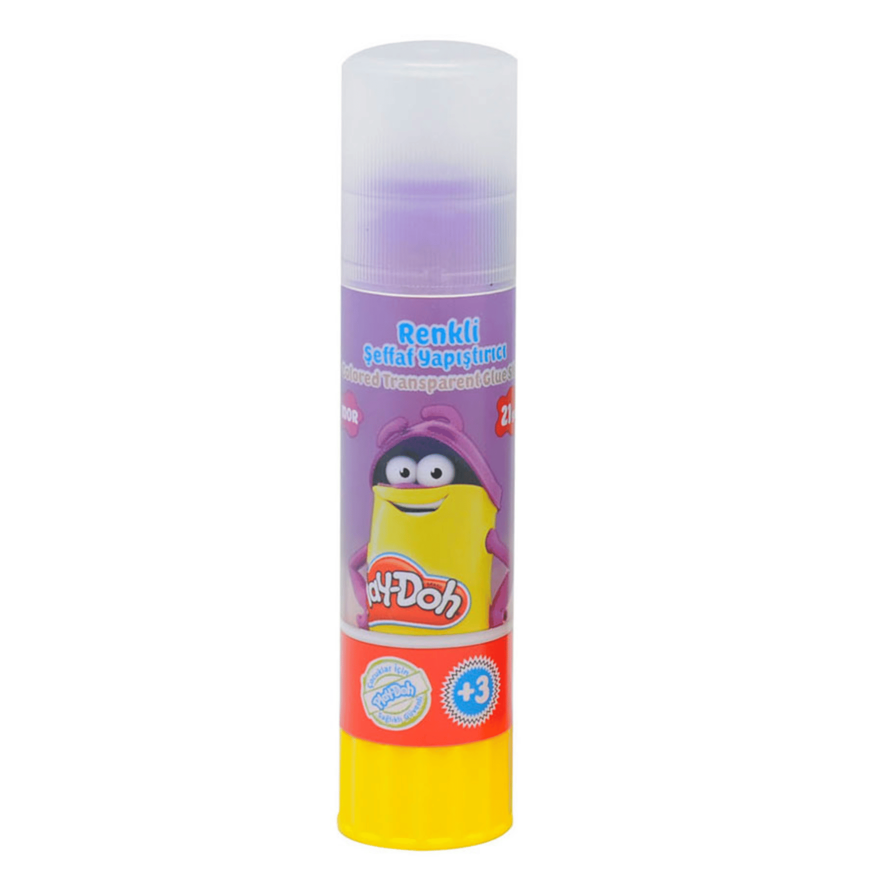 PLAY-DOH TRANSPARAN RENKLİ STİCK YAPIŞTIRICI 21 GR