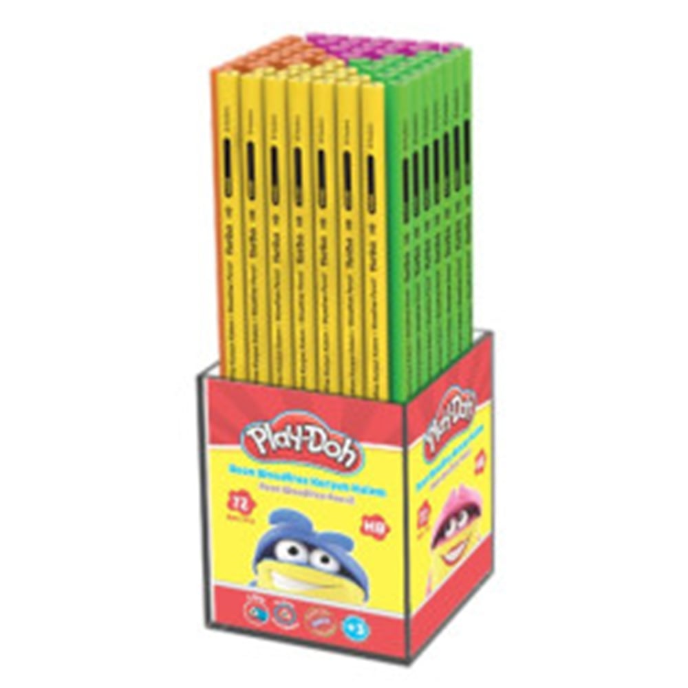 PLAY-DOH WOODFREE KURŞUN KALEM NEON