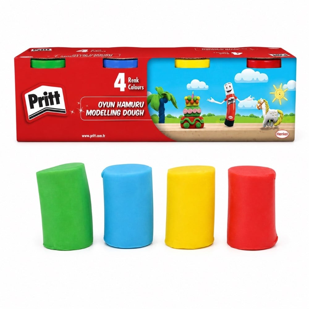 Pritt Oyun Hamuru 4 Renk 