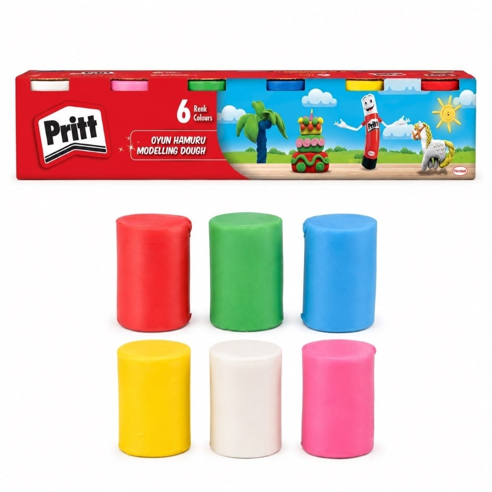 PRİTT OYUN HAMURU 6 RENK