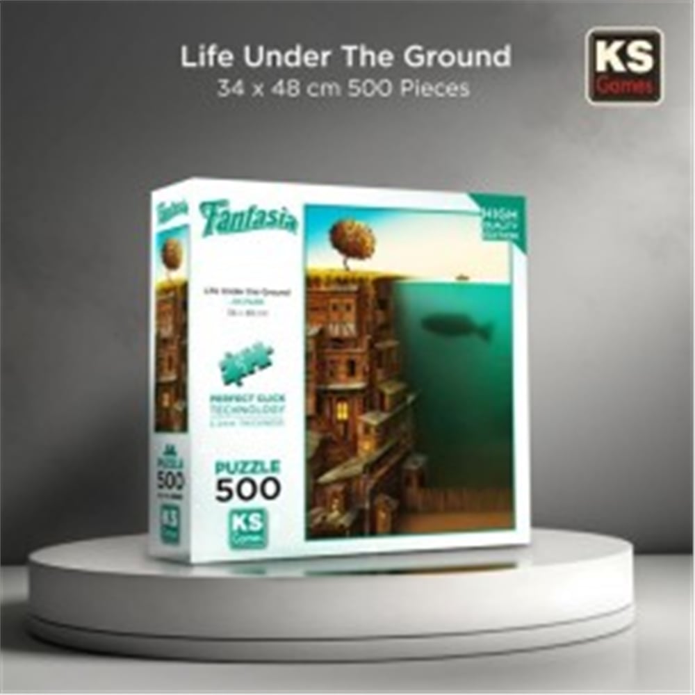 PUZZLE 500 LİFE UNDER THE GROUND