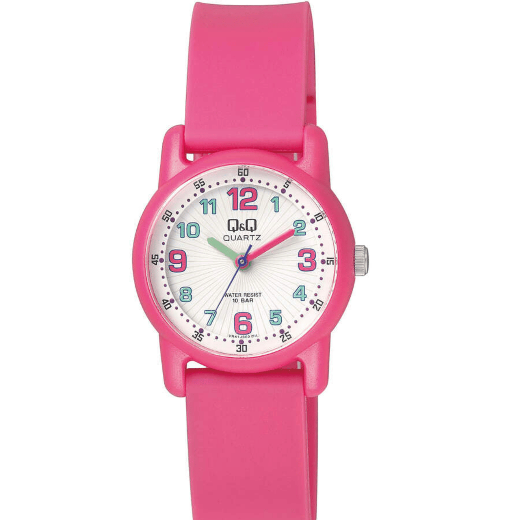 Q&Q Çocuk Pembe Desenli Kol Saati