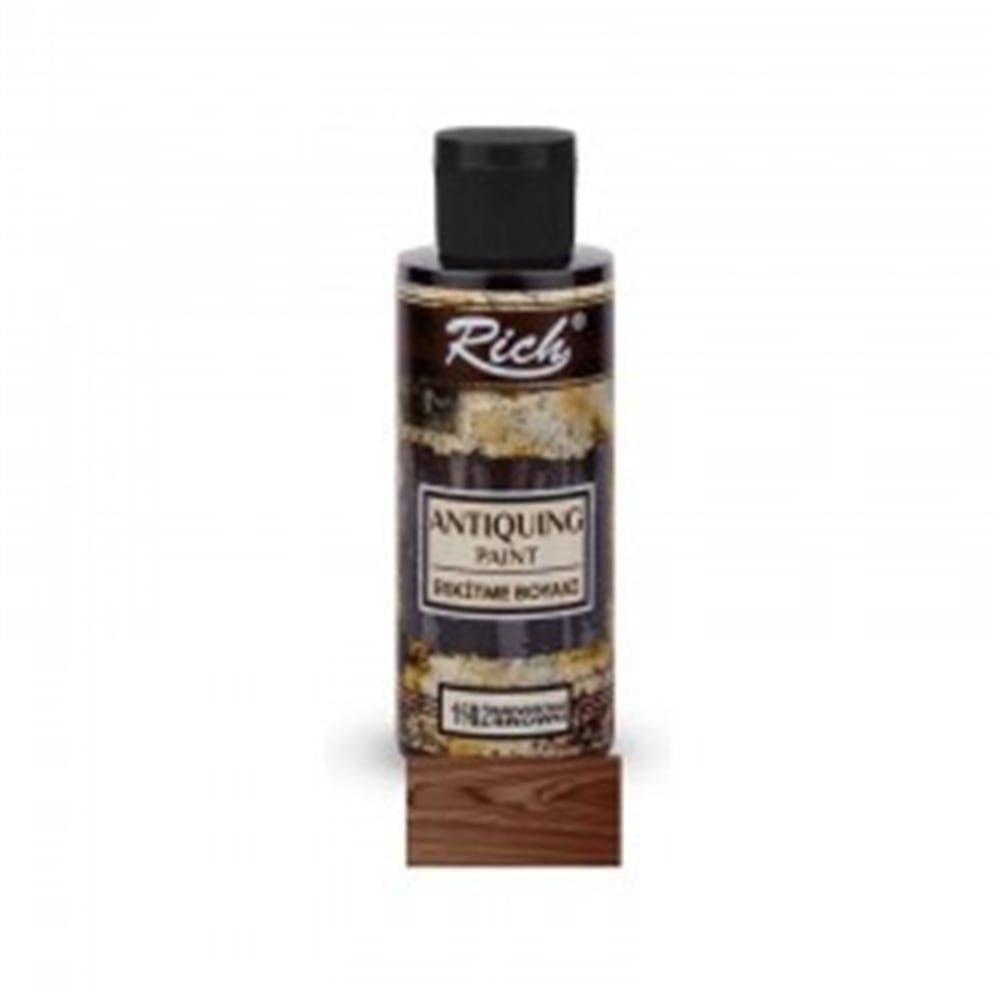 RİCH ANTIQUIN ESKİTME BOYASI 120 ML KAHVERENGİ