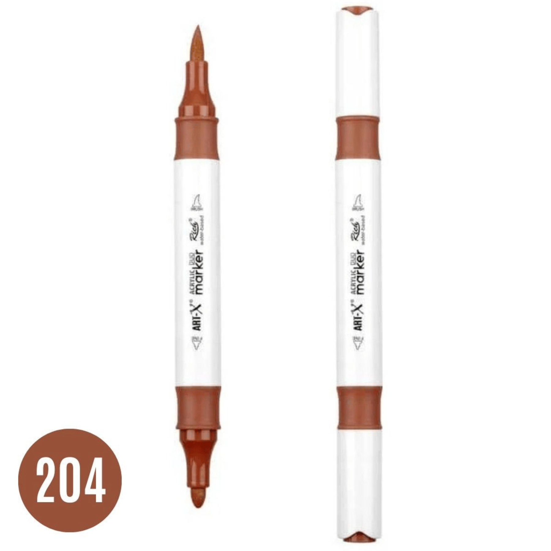 Rich Art-X Acrylic Marker Duo 204 Çift Uçlu Kalem  