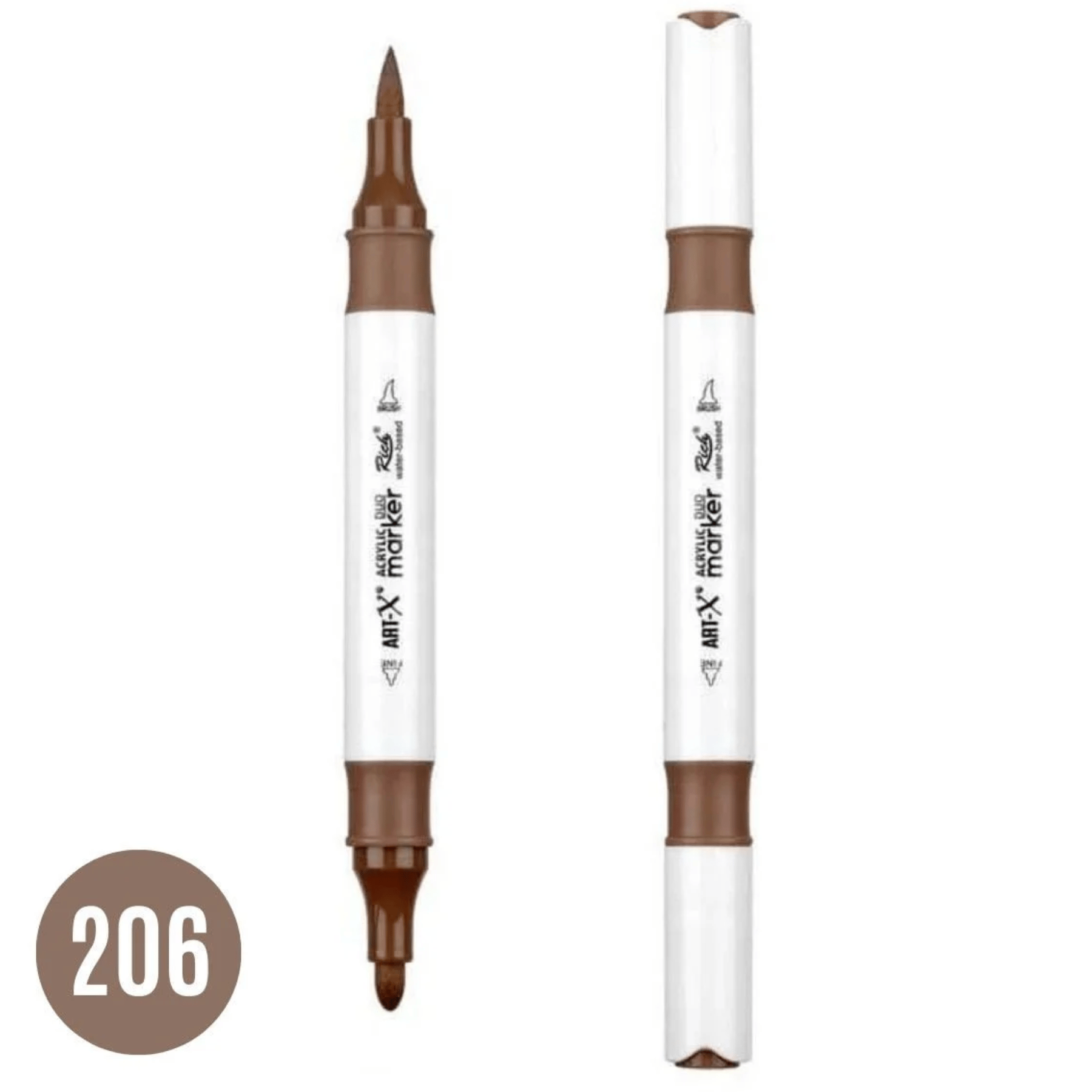 Rich Art-X Acrylic Marker Duo 206 Çift Uçlu Kalem  