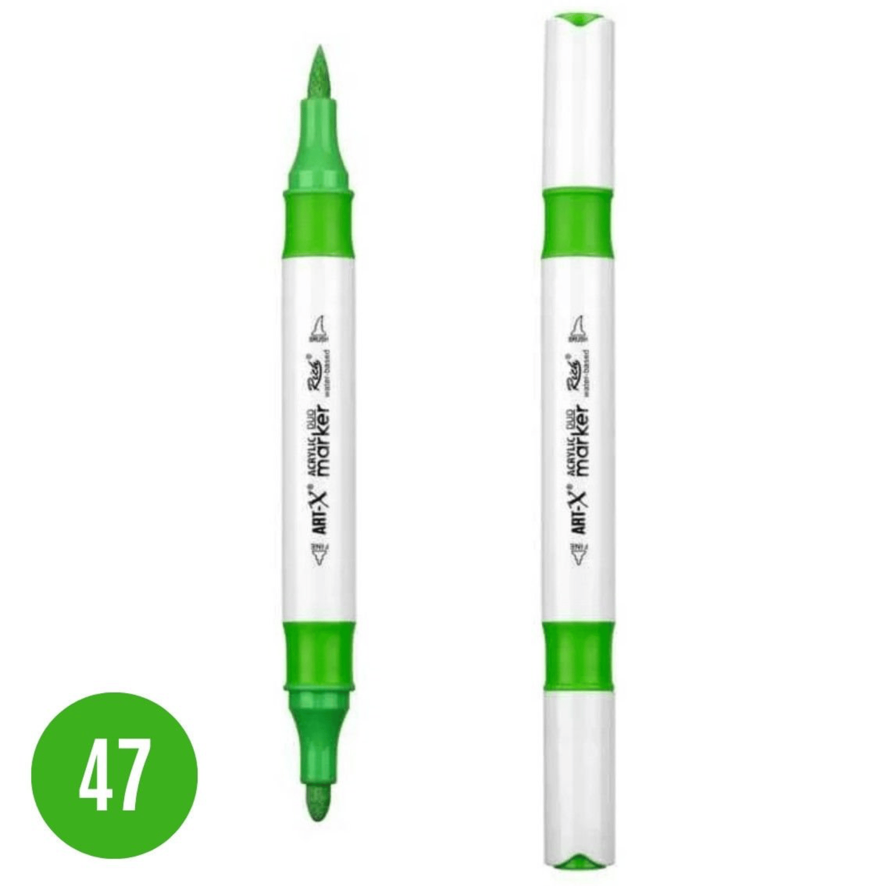 Rich Art-X Acrylic Marker Duo 47 Çift Uçlu Kalem  
