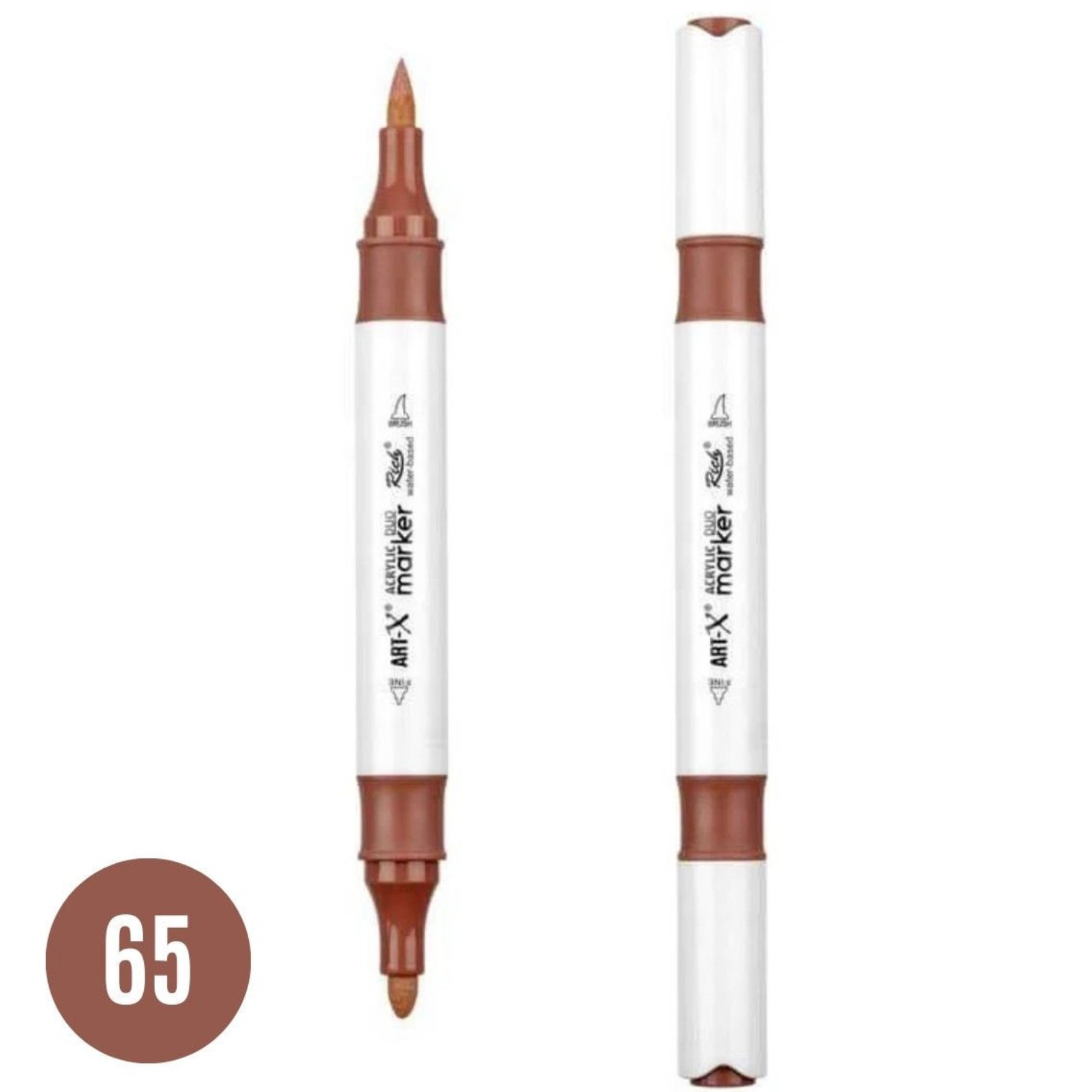 Rich Art-X Acrylic Marker Duo 65 Çift Uçlu Kalem  