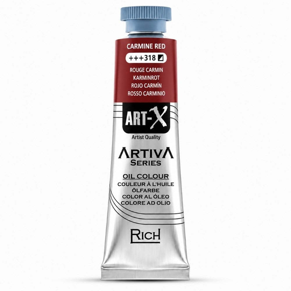 Rich Artiva Yağlı Boya 318 Carmine Red 37 ml