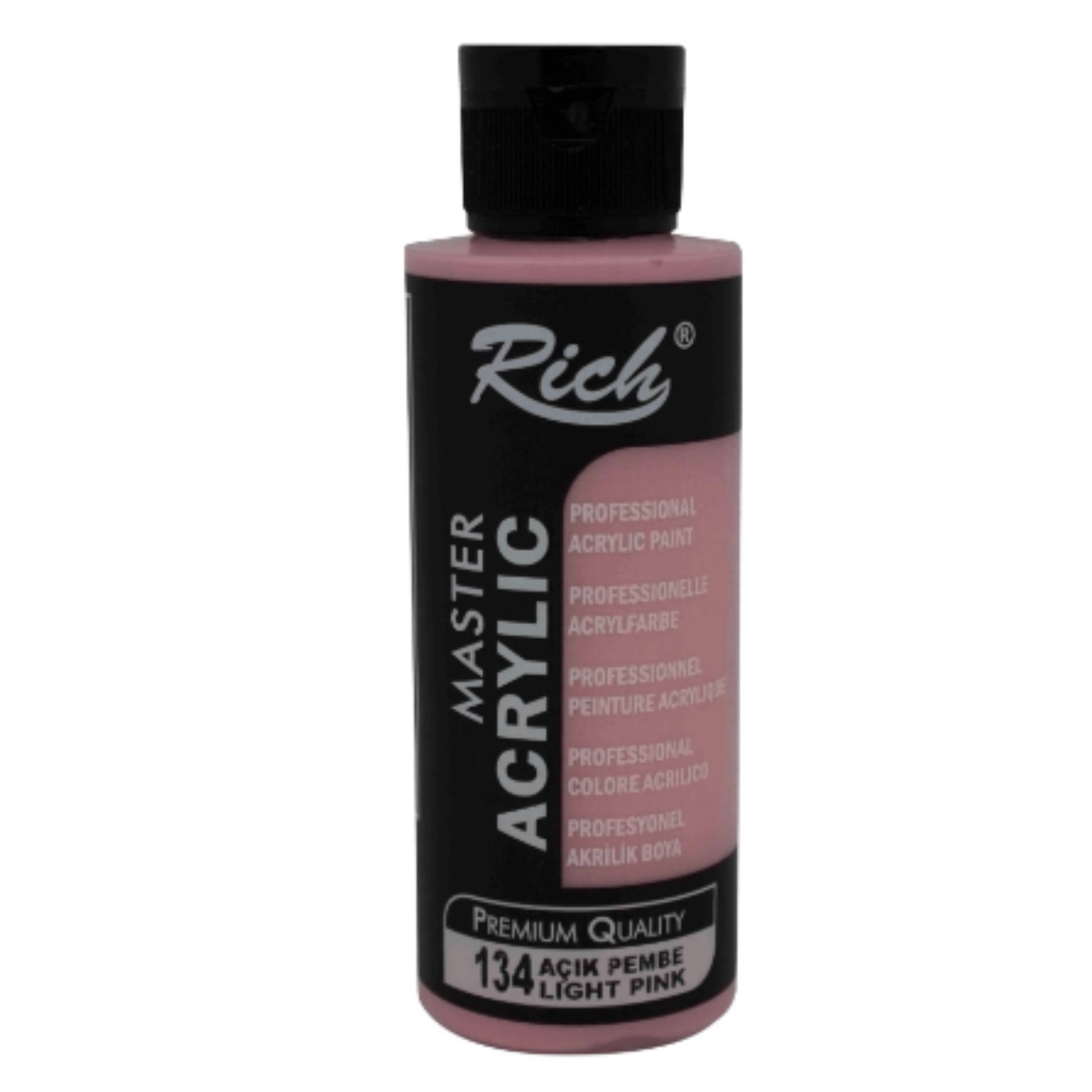 Rich Master Akrilik 120 ml Açık Pembe