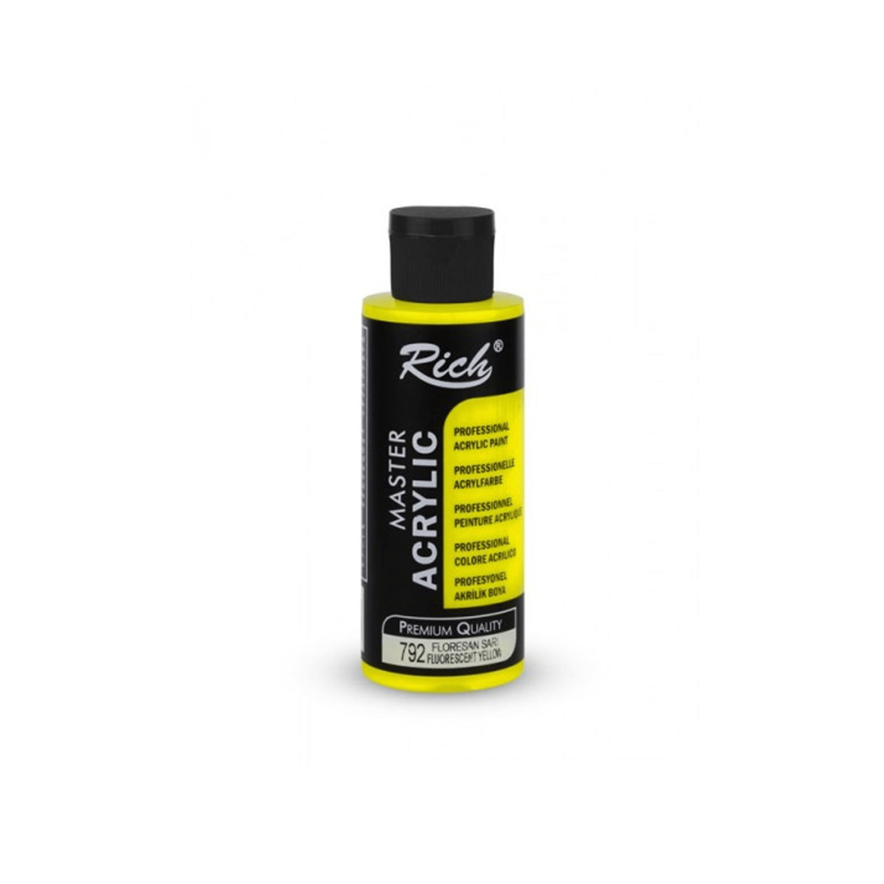 Rich Master Akrilik Floresan 120 ml Sarı