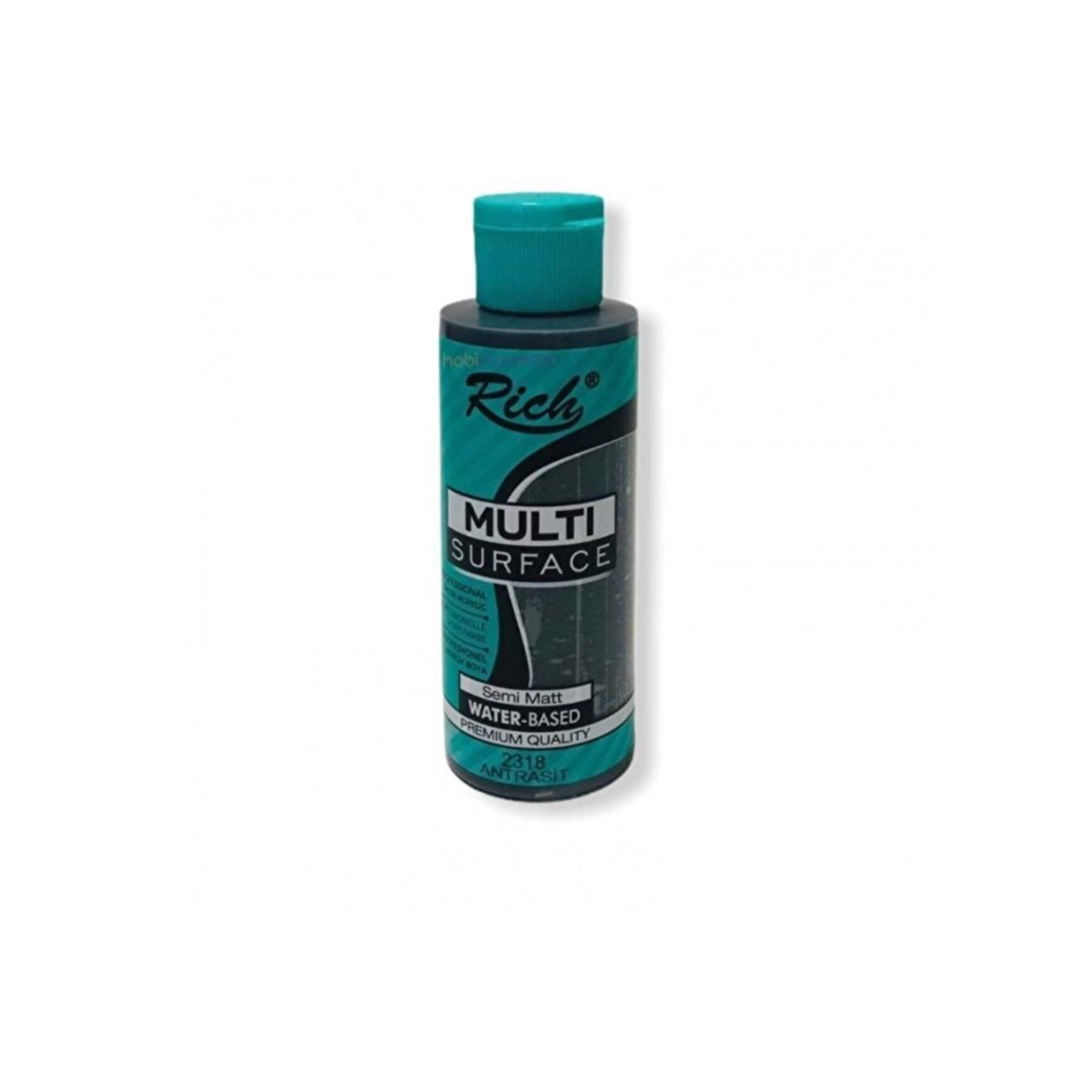 Rich Multi Surface 120 ml Antrasit Akrilik Boya