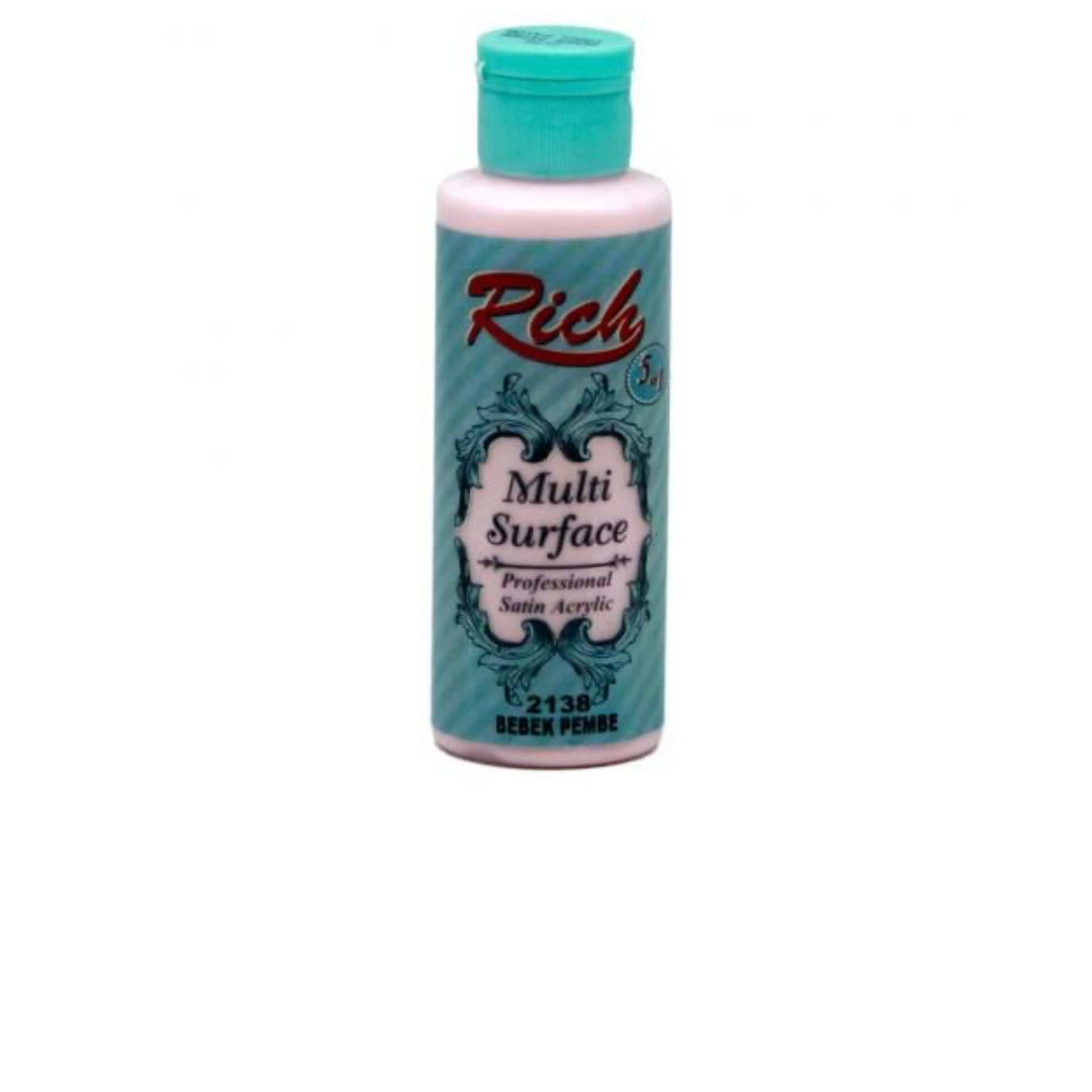 Rich Multi Surface 120 ml Bebek Pembe Akrilik Boya