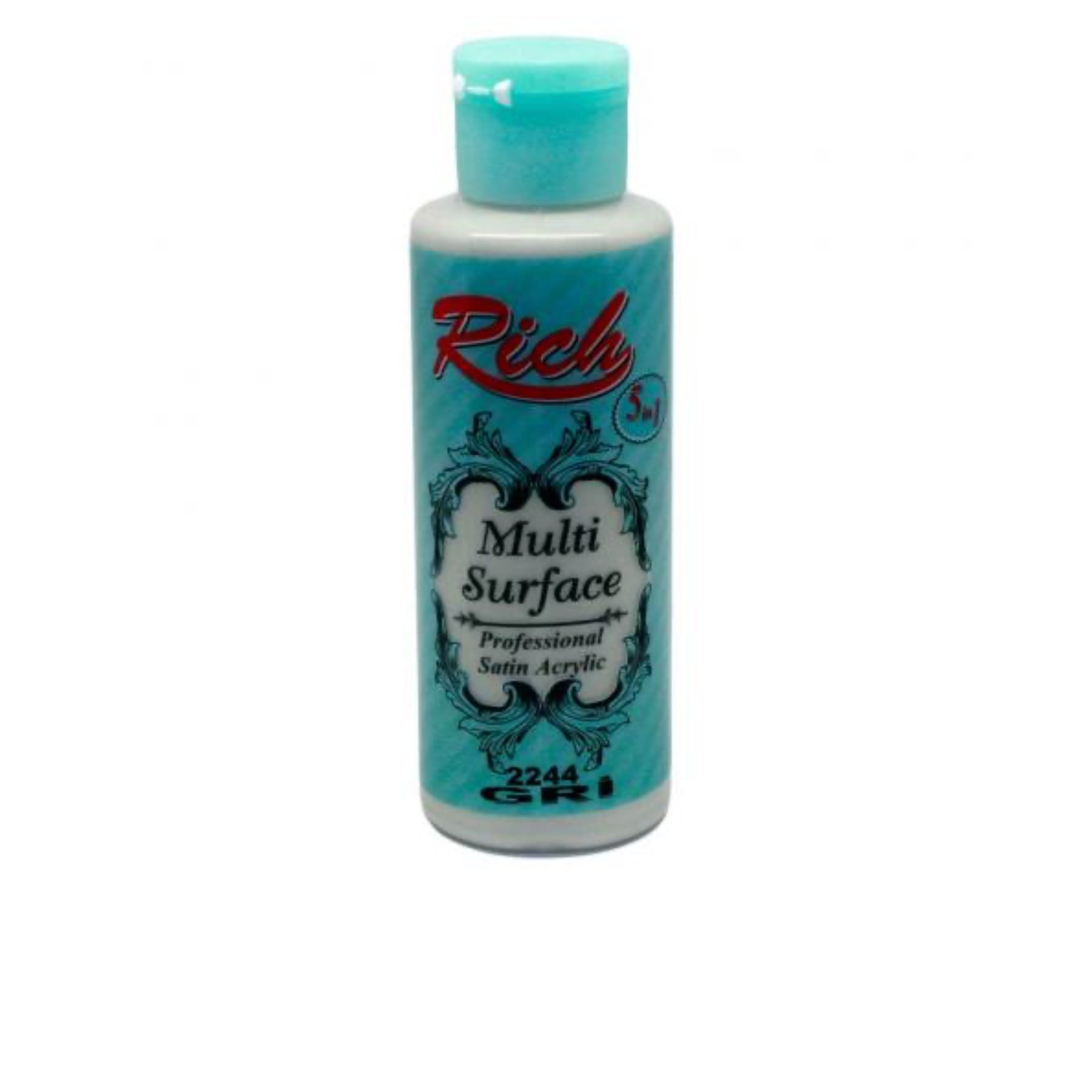 Rich Multi Surface 120 ml Gri Akrilik Boya