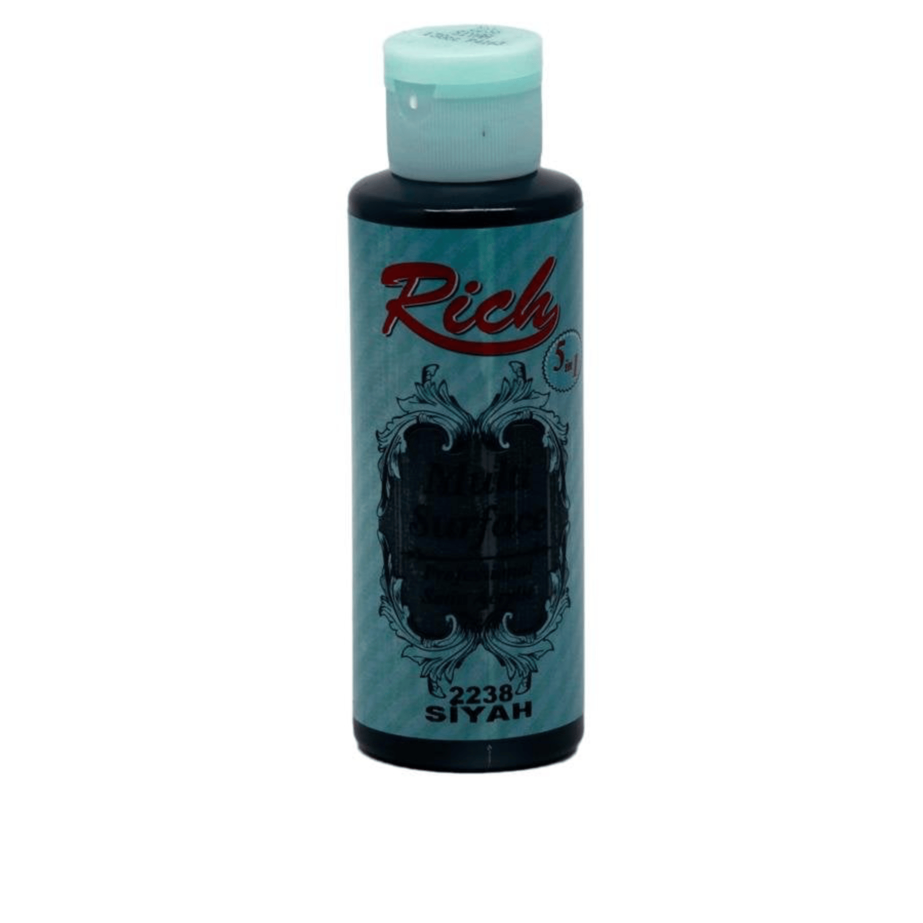 Rich Multi Surface 120 ml Siyah Akrilik Boya