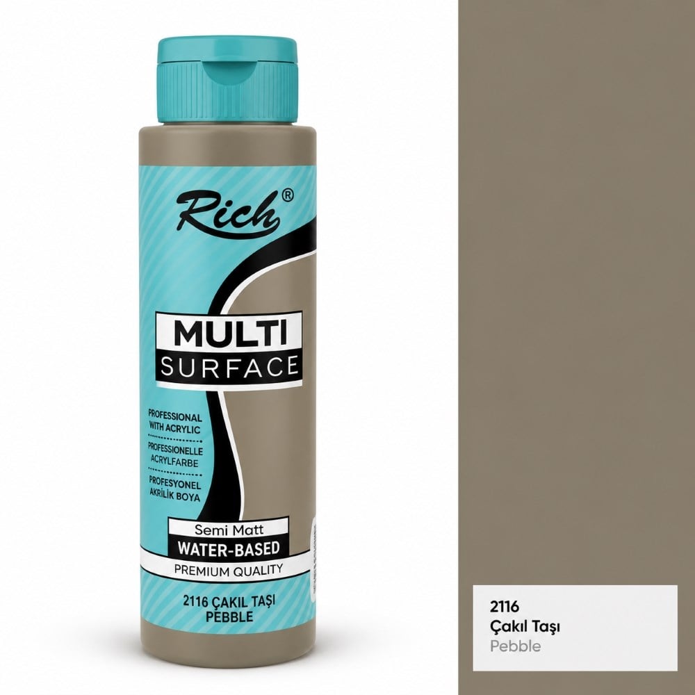 Rich Multi Surface 500 ml Çakıl Taşı Akrilik Boya