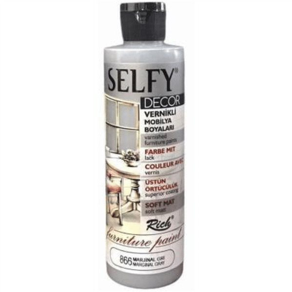 RICH SELFY DECOR 240 ML MARJİNAL GRI