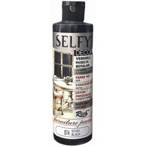 RICH SELFY DECOR 240 ML SİYAH