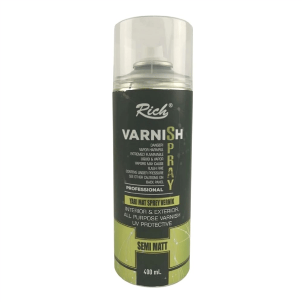 RICH SPREY VERNİK YARI MAT 400 ML