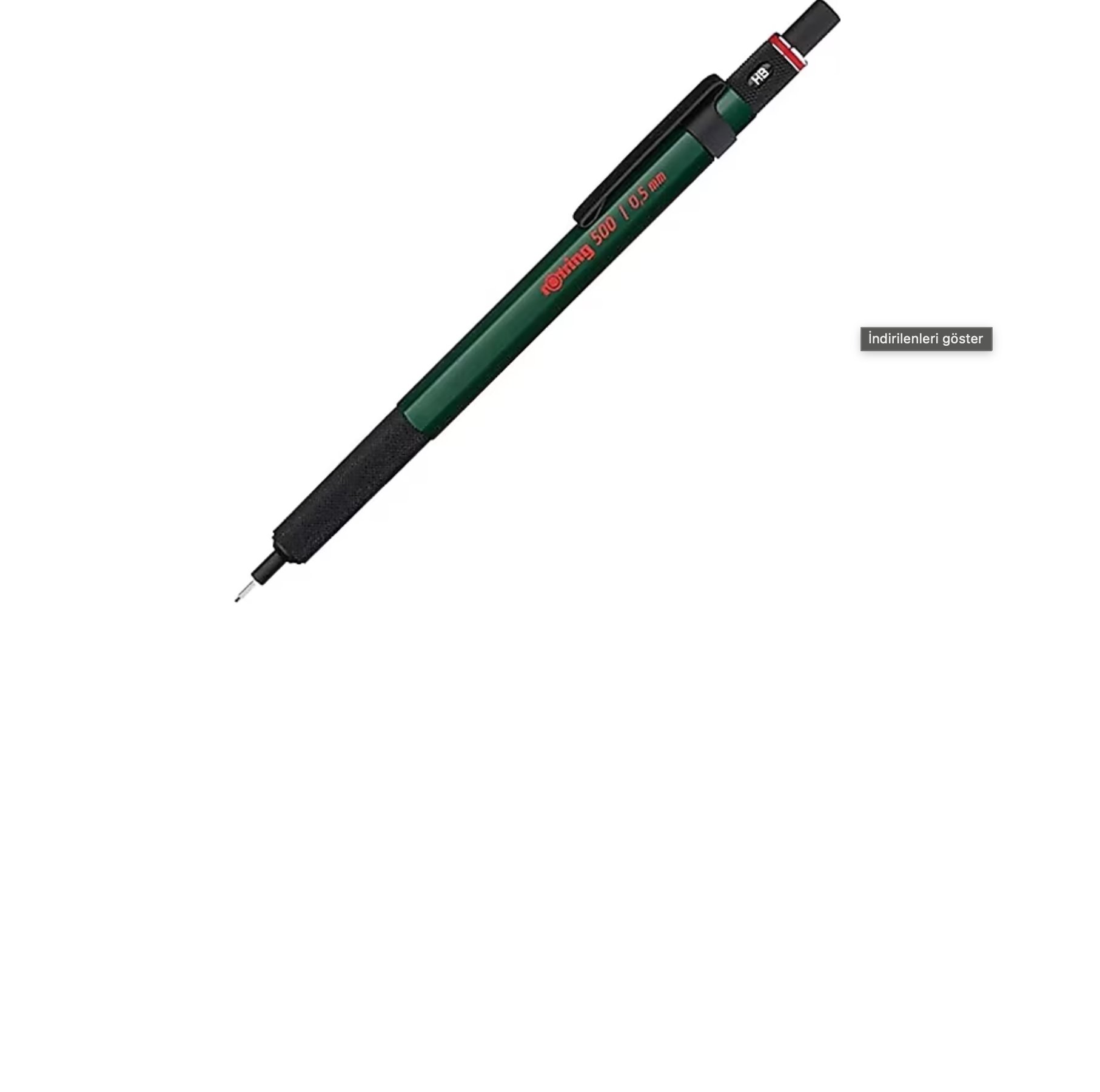 Rotring 500 Mekanik Kurşun Kalem 0,5 mm Yeşil 