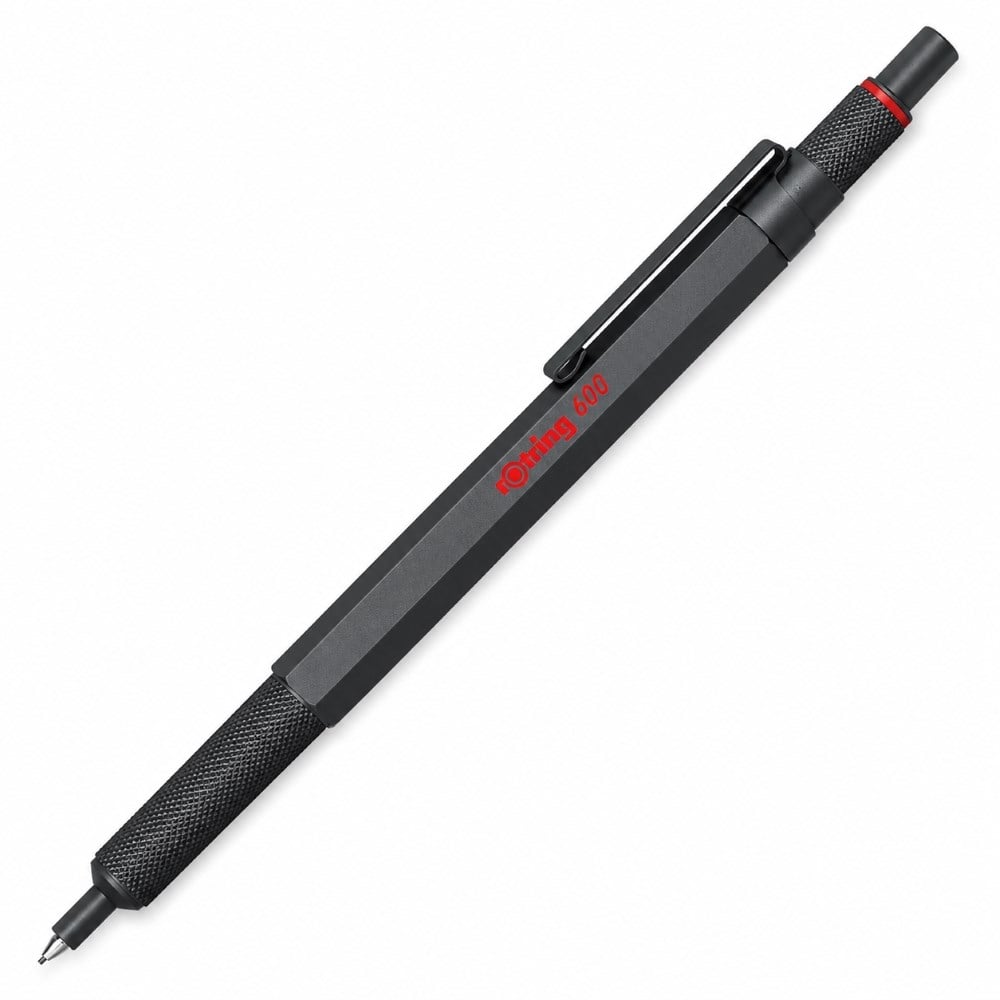 Rotring 600 Gri Tükenmez Kalem Metal Gövdeli Kalem 