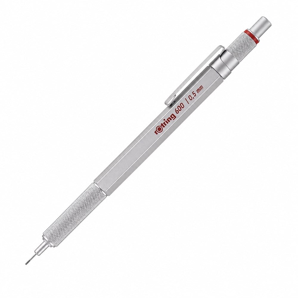 Rotring 600 Mekanik Kurşun Kalem 0,5 mm Krom 