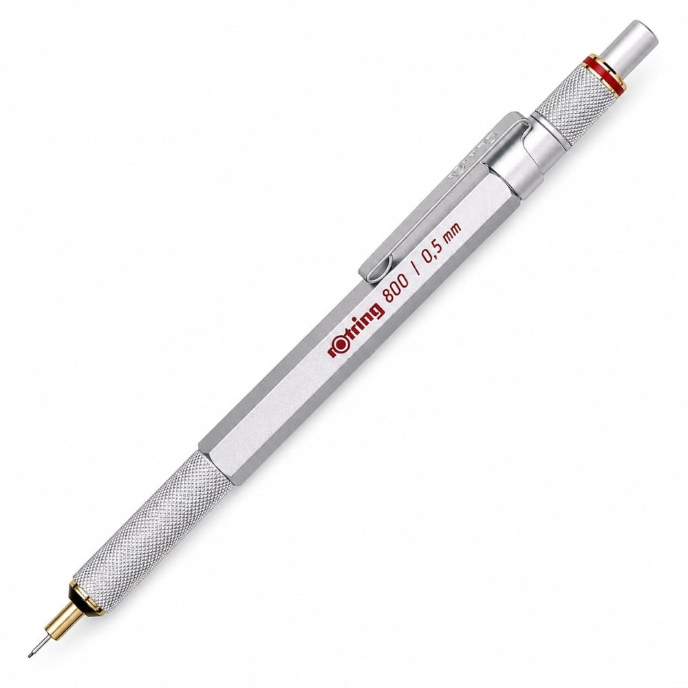 Rotring 800 Mekanik Kurşun Kalem 0,5 mm Krom 