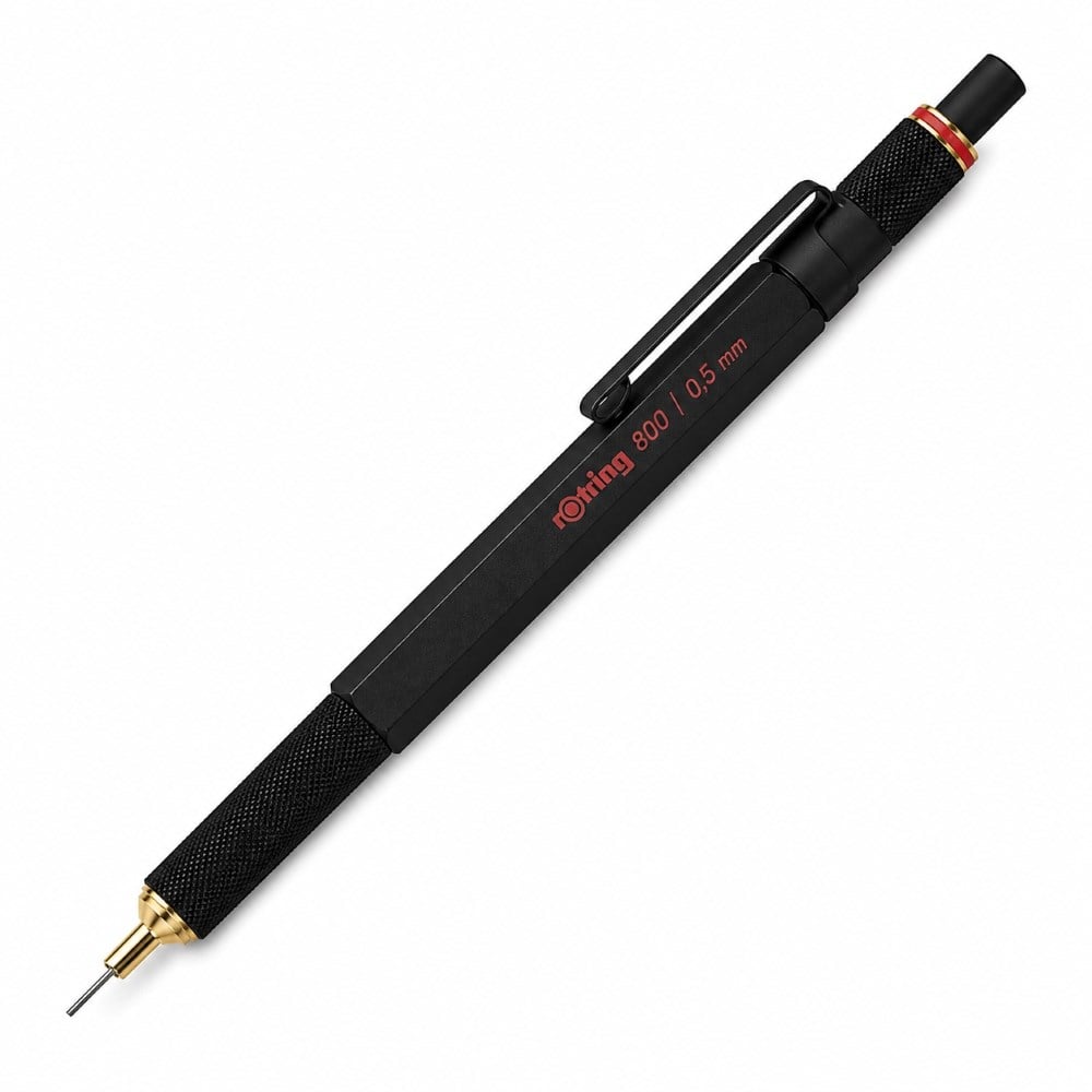 Rotring 800 Mekanik Kurşun Kalem 0,5 mm Siyah 