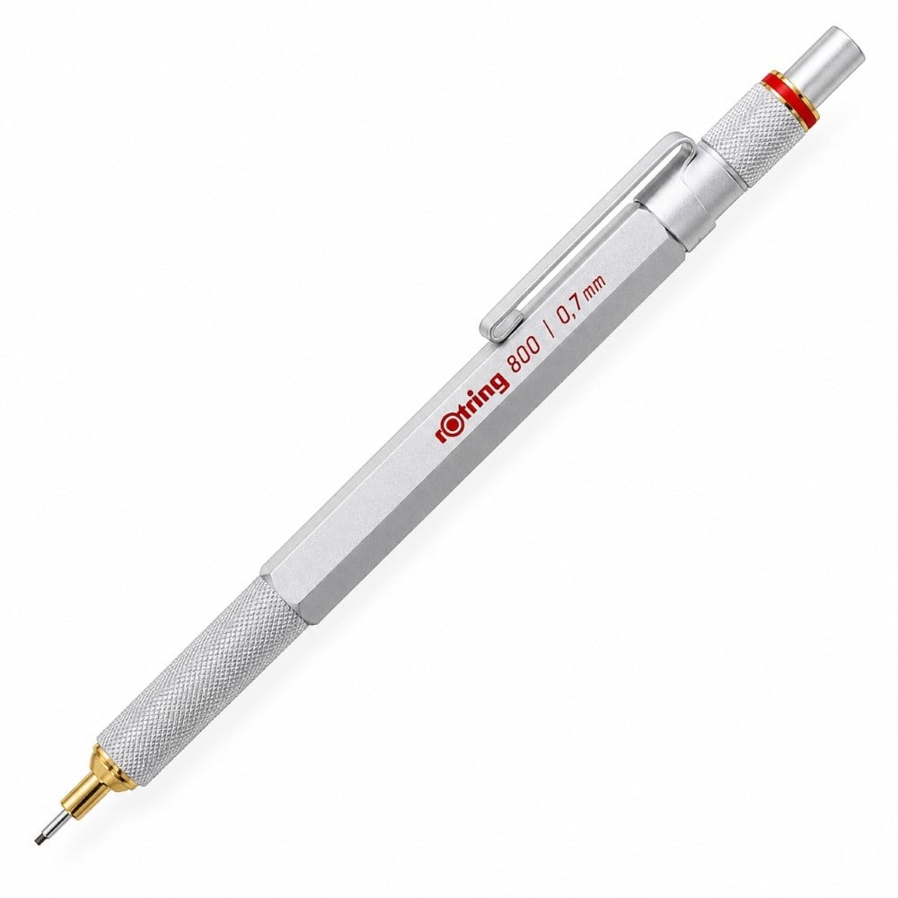 Rotring 800 Mekanik Kurşun Kalem 0,7 mm Krom 
