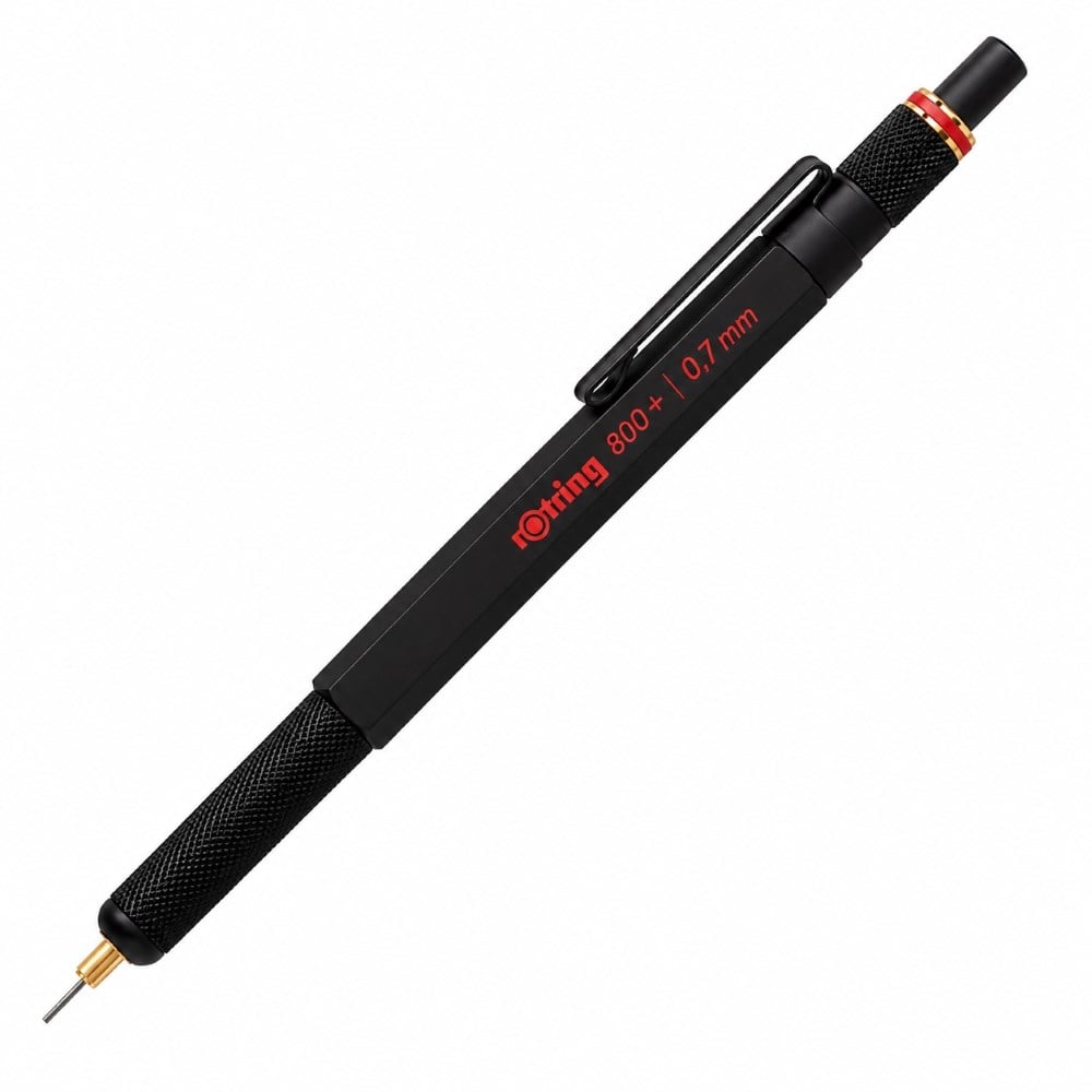 Rotring 800 Plus Mekanik Kurşun Kalem 0,7 mm Siyah 
