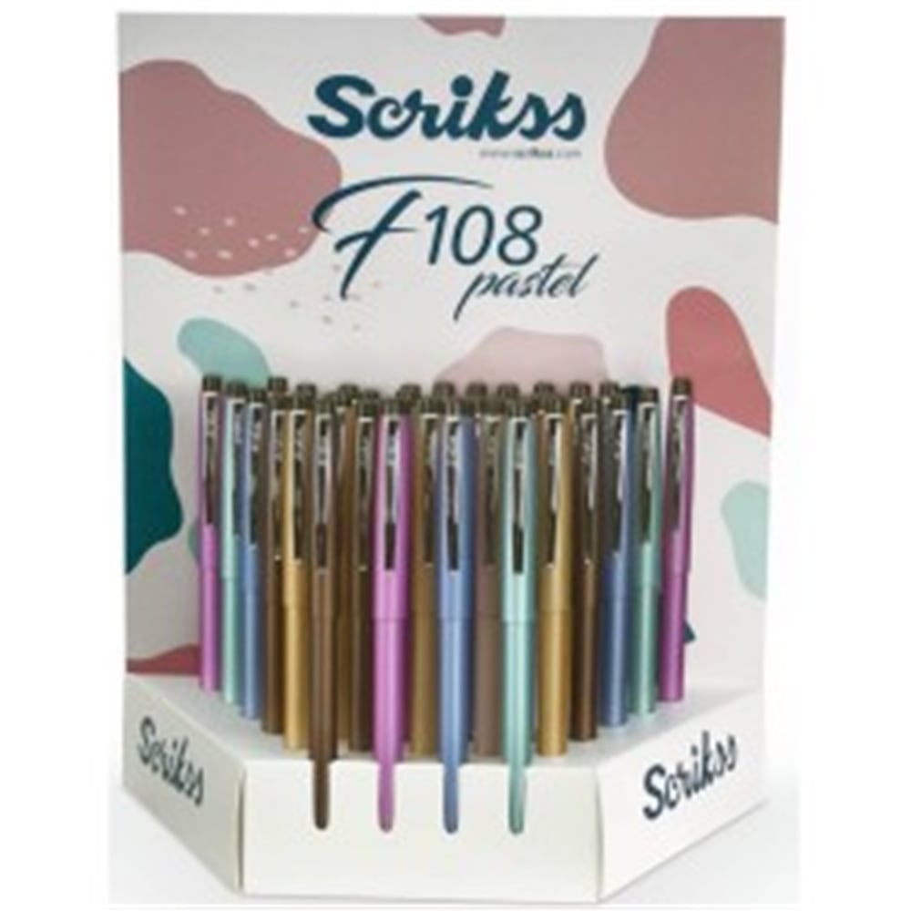 SCRIKSS  F108 TÜKENMEZ PASTEL KALEM