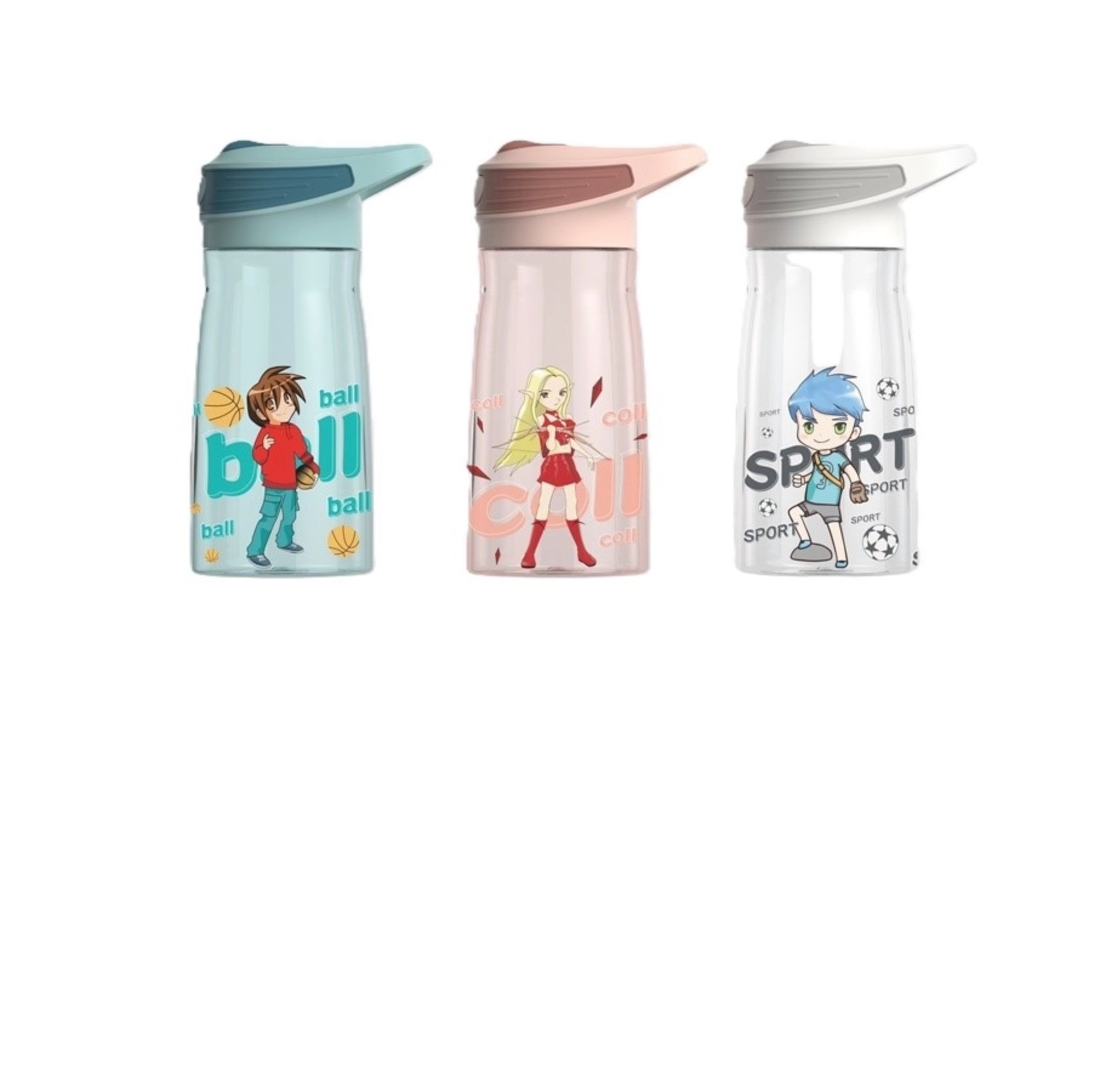 Shotay Child’s Hand Tritan Matara 540 ml Pipetli Çocuk Suluk