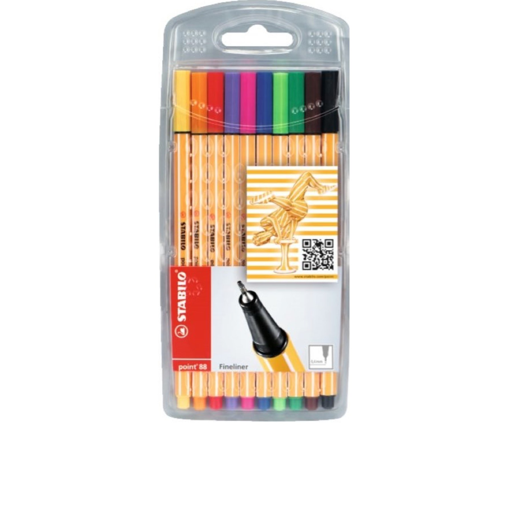 STABILO 88 POINT 10 RENK ASKILI PAKET (51002567)